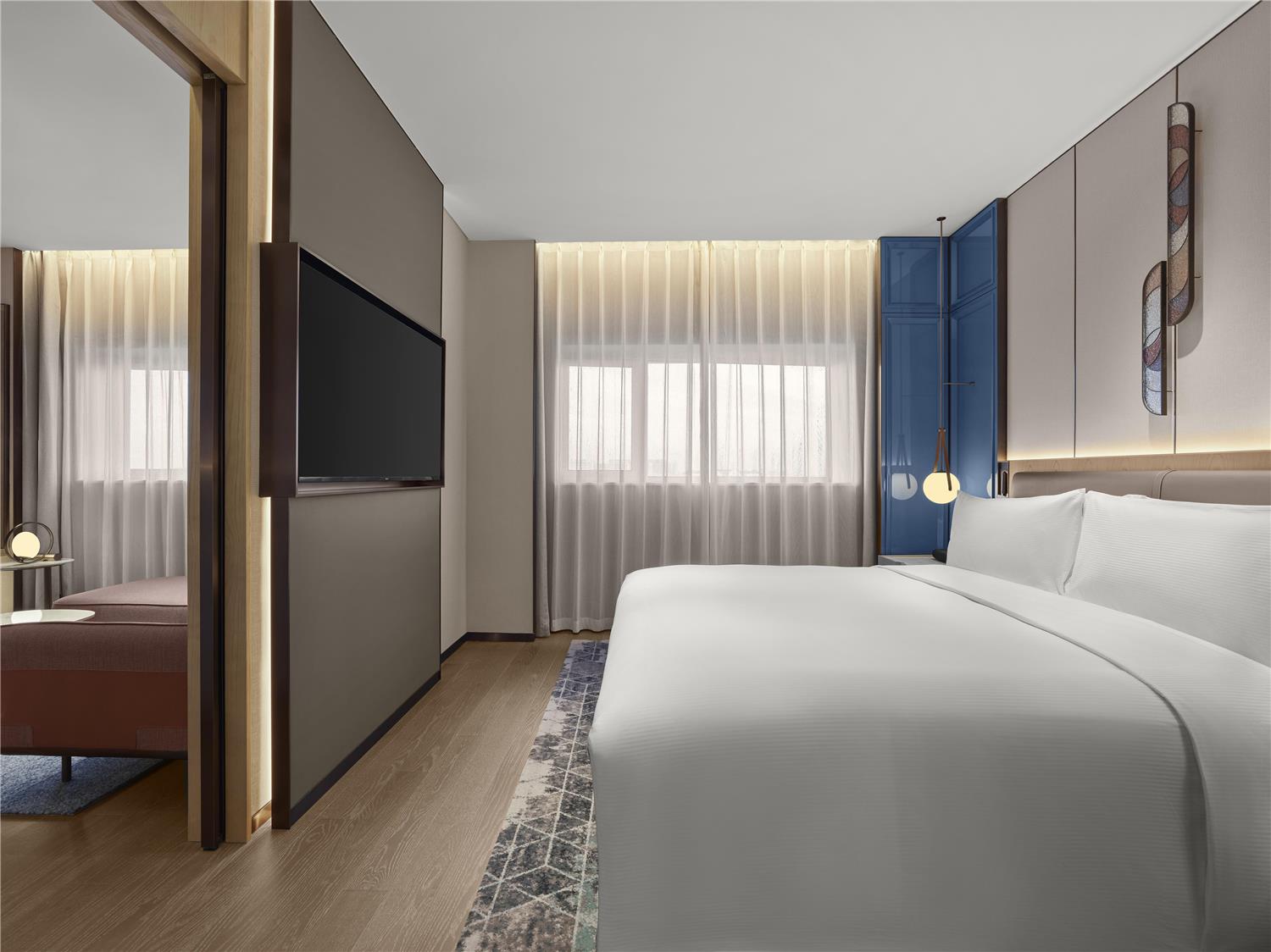 Tower, Deluxe, Executive, Suite, King Bed