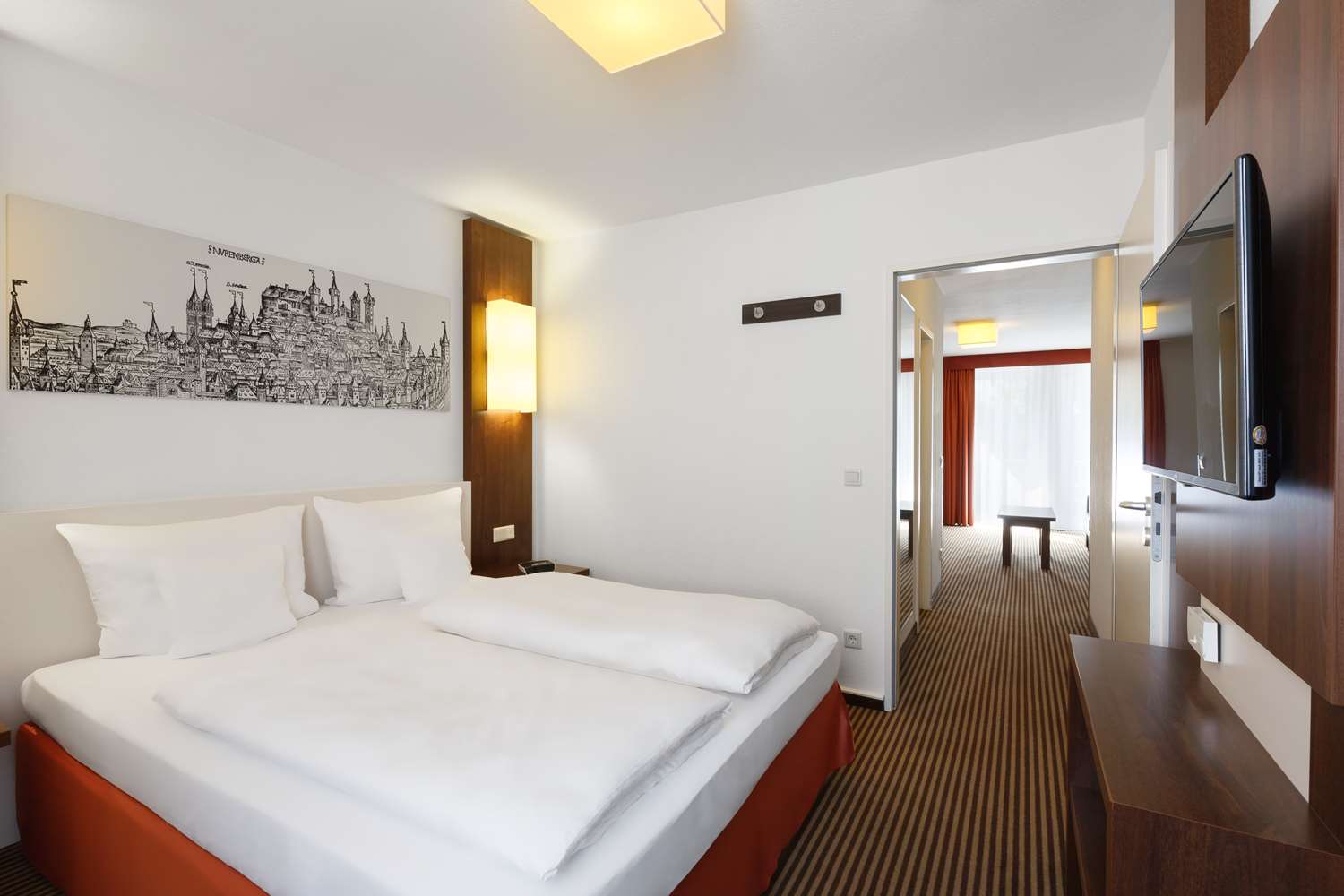 غرفة قياسية بسرير مزدوج