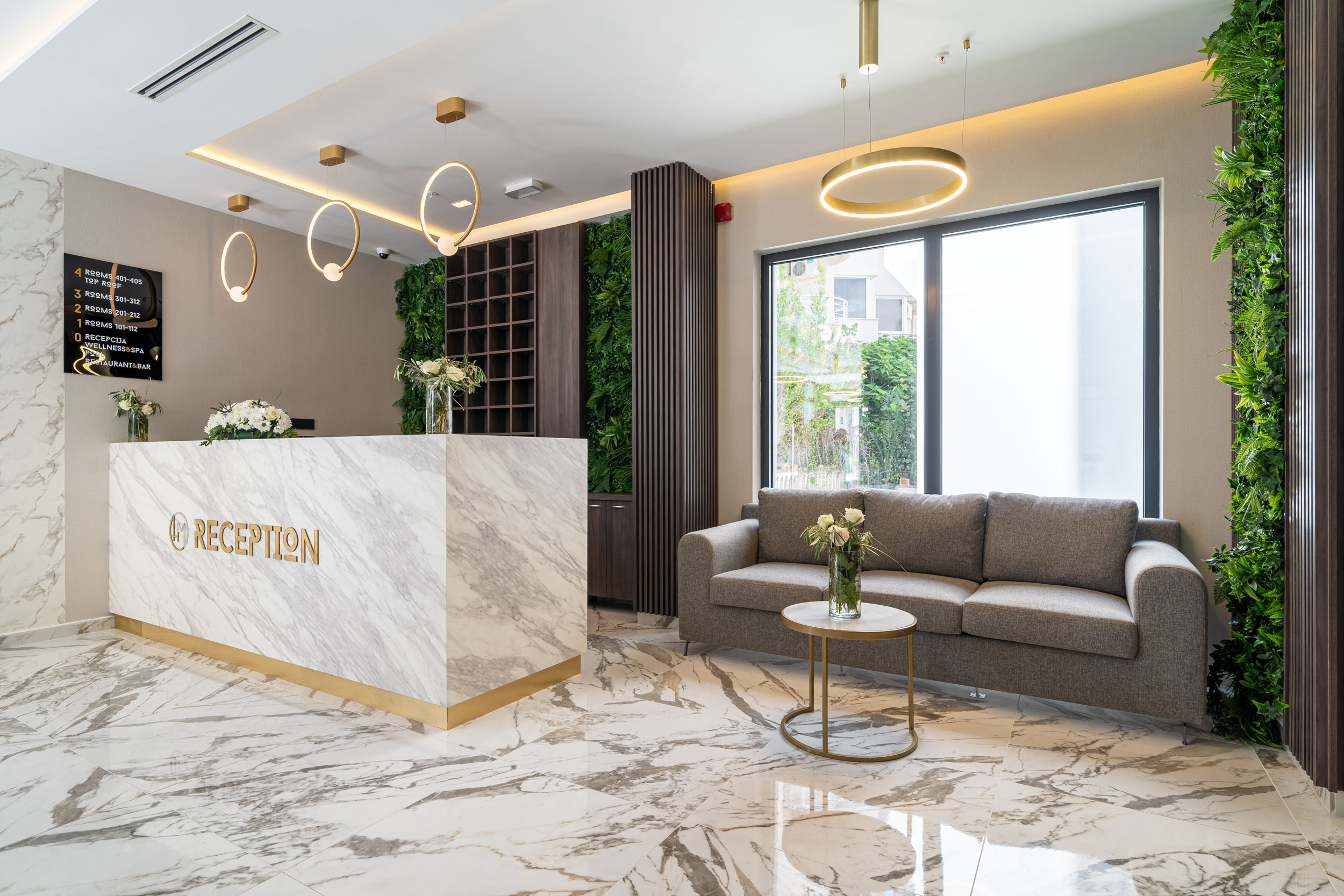 Lobby at Millennium By Aycon, BUDVA