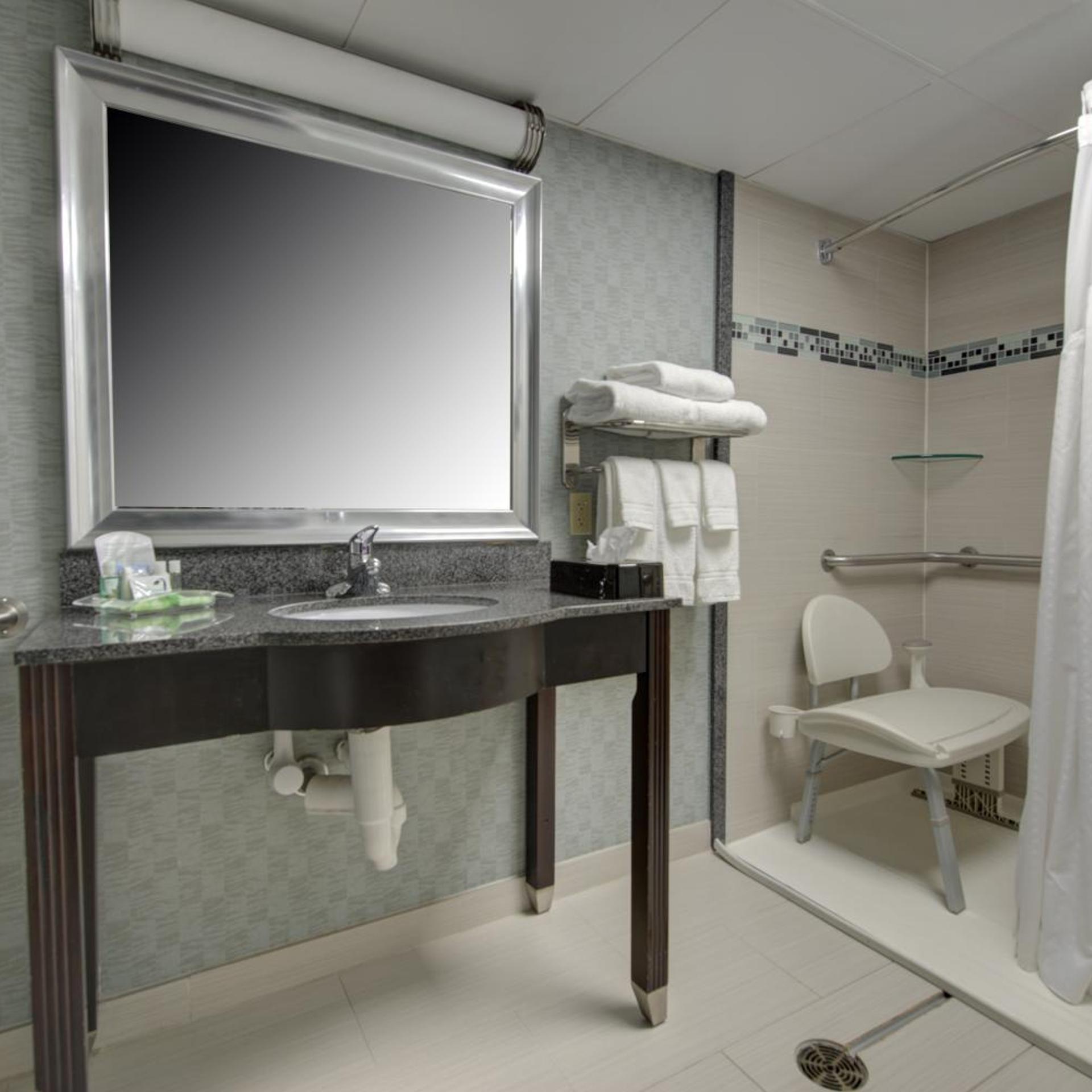 غرفة بسريرين منفصلين لذوي الإعاقة، Holiday Inn Plainview-Long Island 5/5