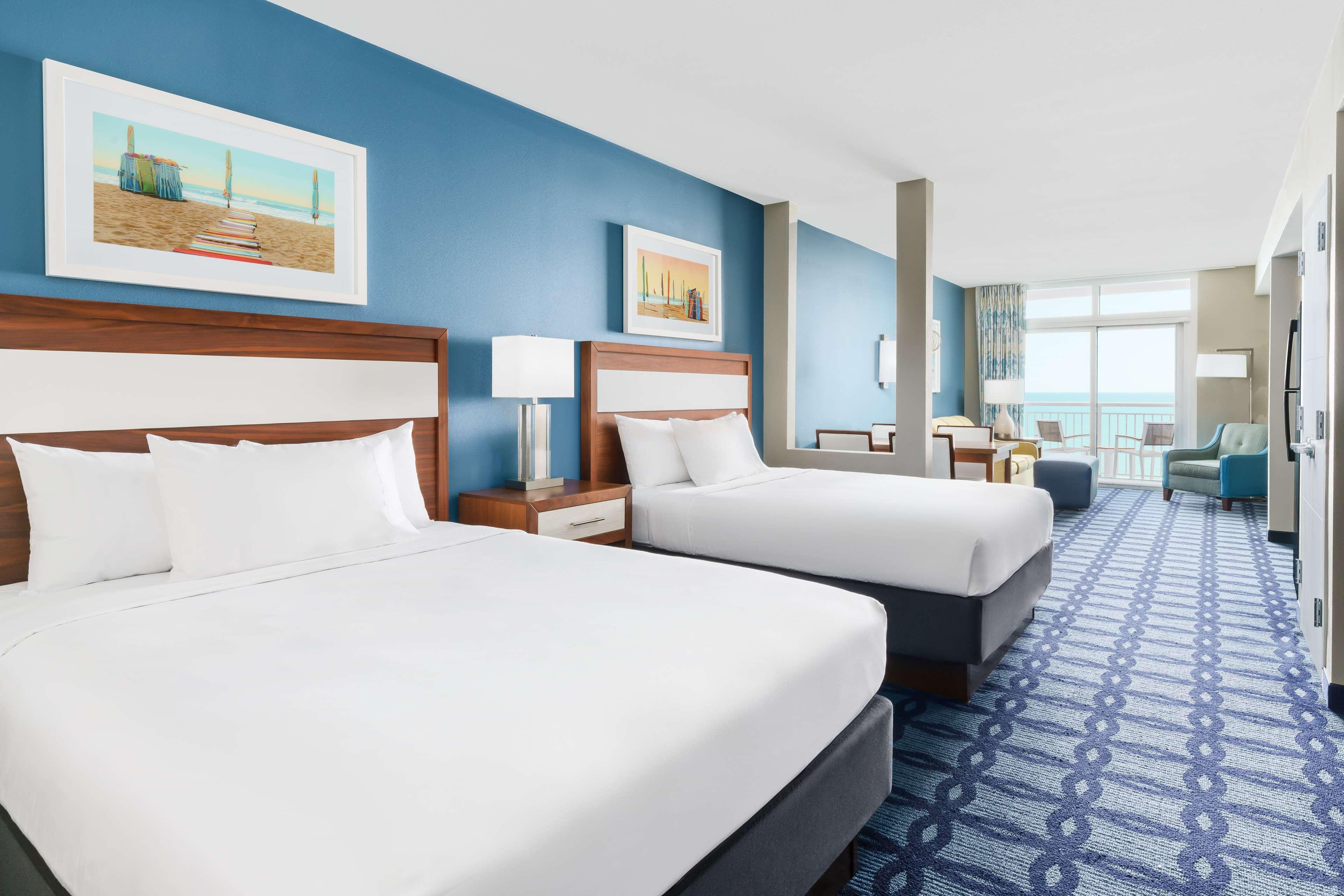 STUDIO, 2 QUEEN BEDS, OCEAN FRONT, BALCONY