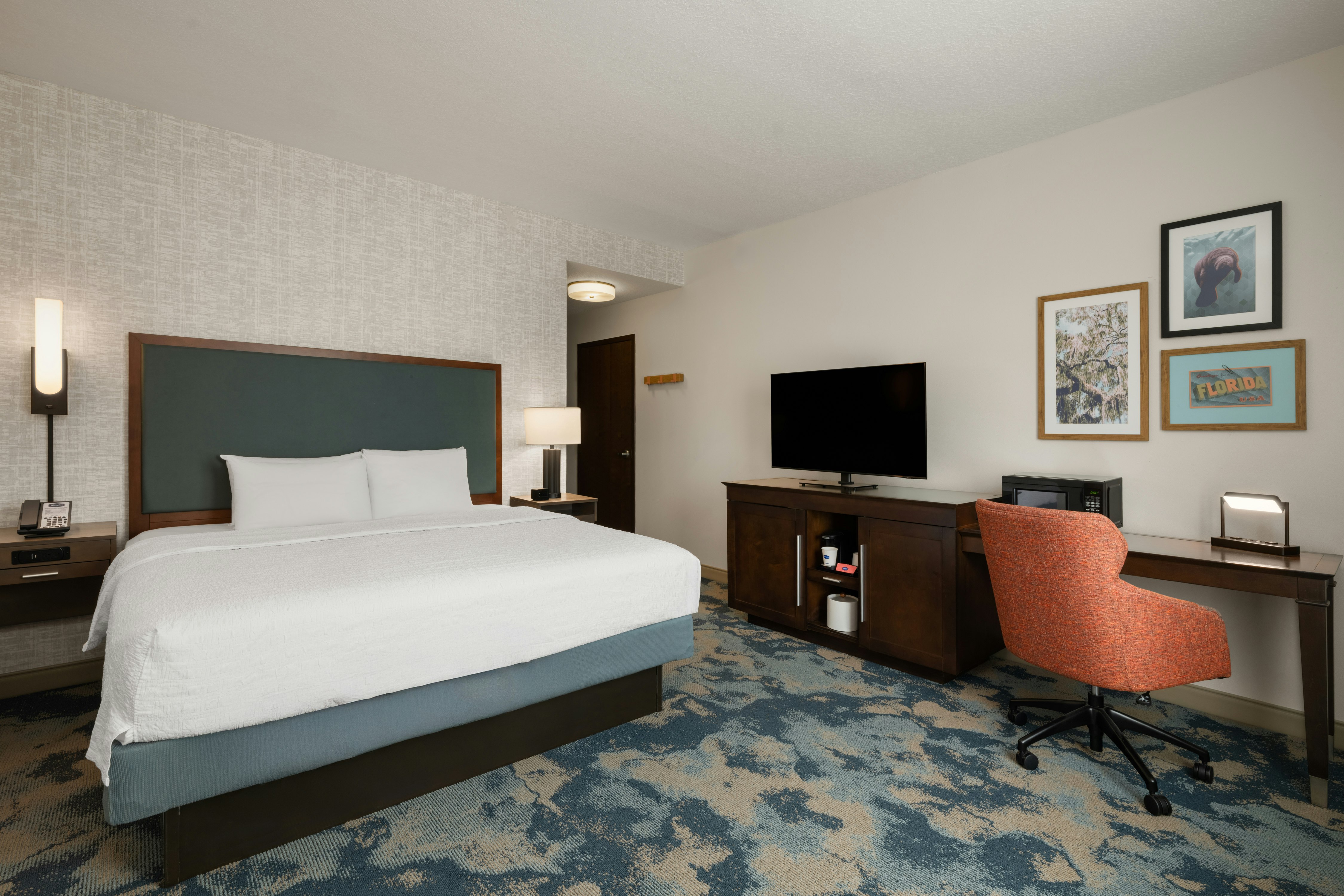 غرفة بسرير كينج لذوي الإعاقة، Hampton Inn Suites Deland 7/10