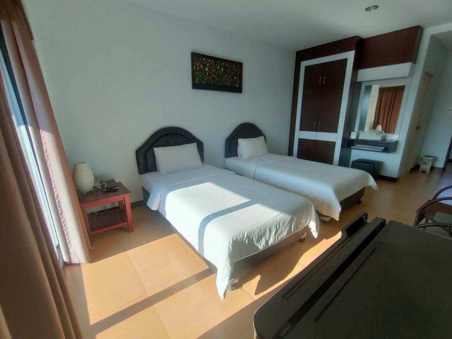غرفة قياسية بسريرين منفصلين، Evergreen Resort Chanthaburi 8/10