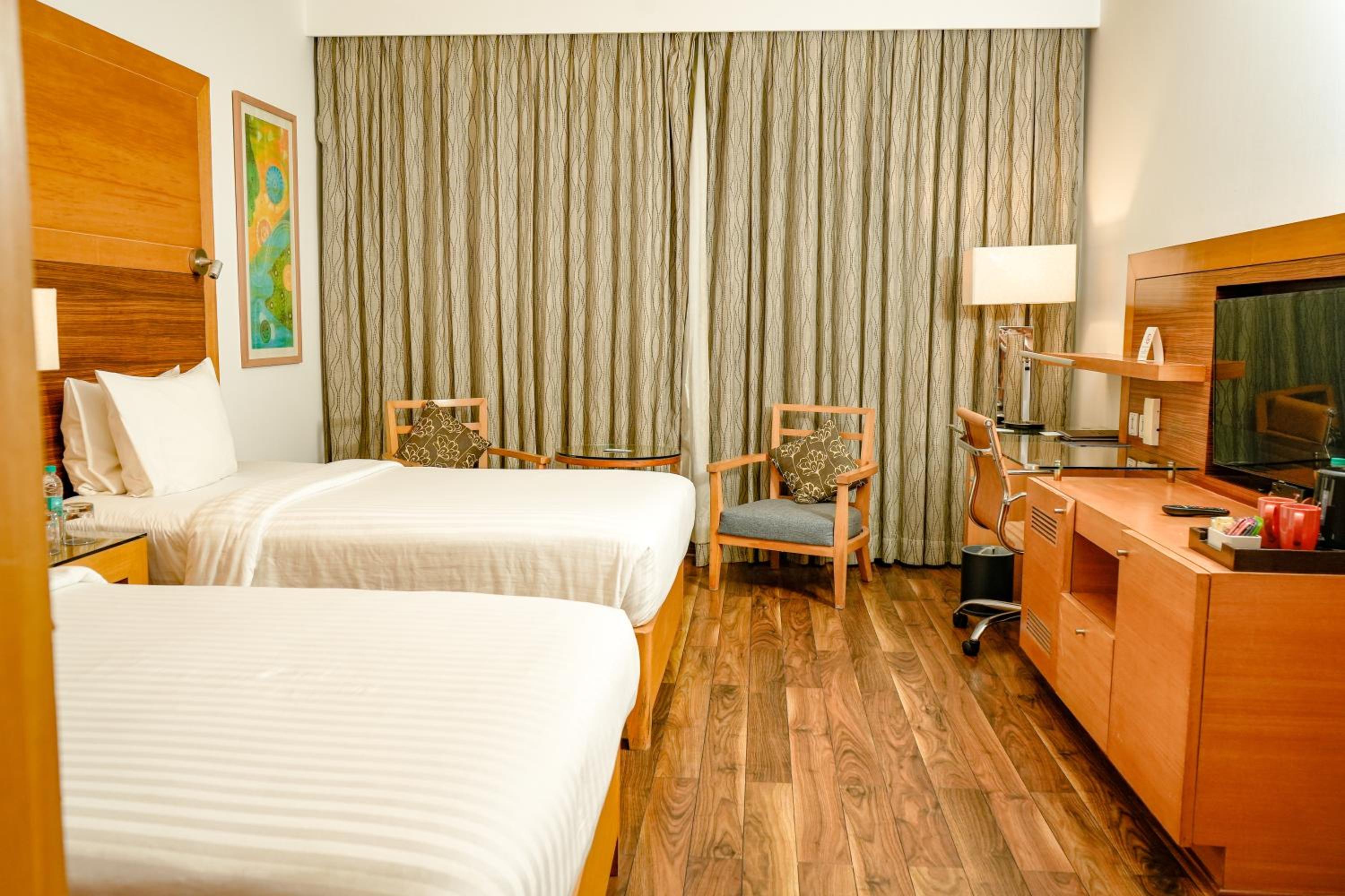 غرفة ديلوكس بسريرين منفصلين، Courtyard By Marriott Gurugram Downtown 8/10
