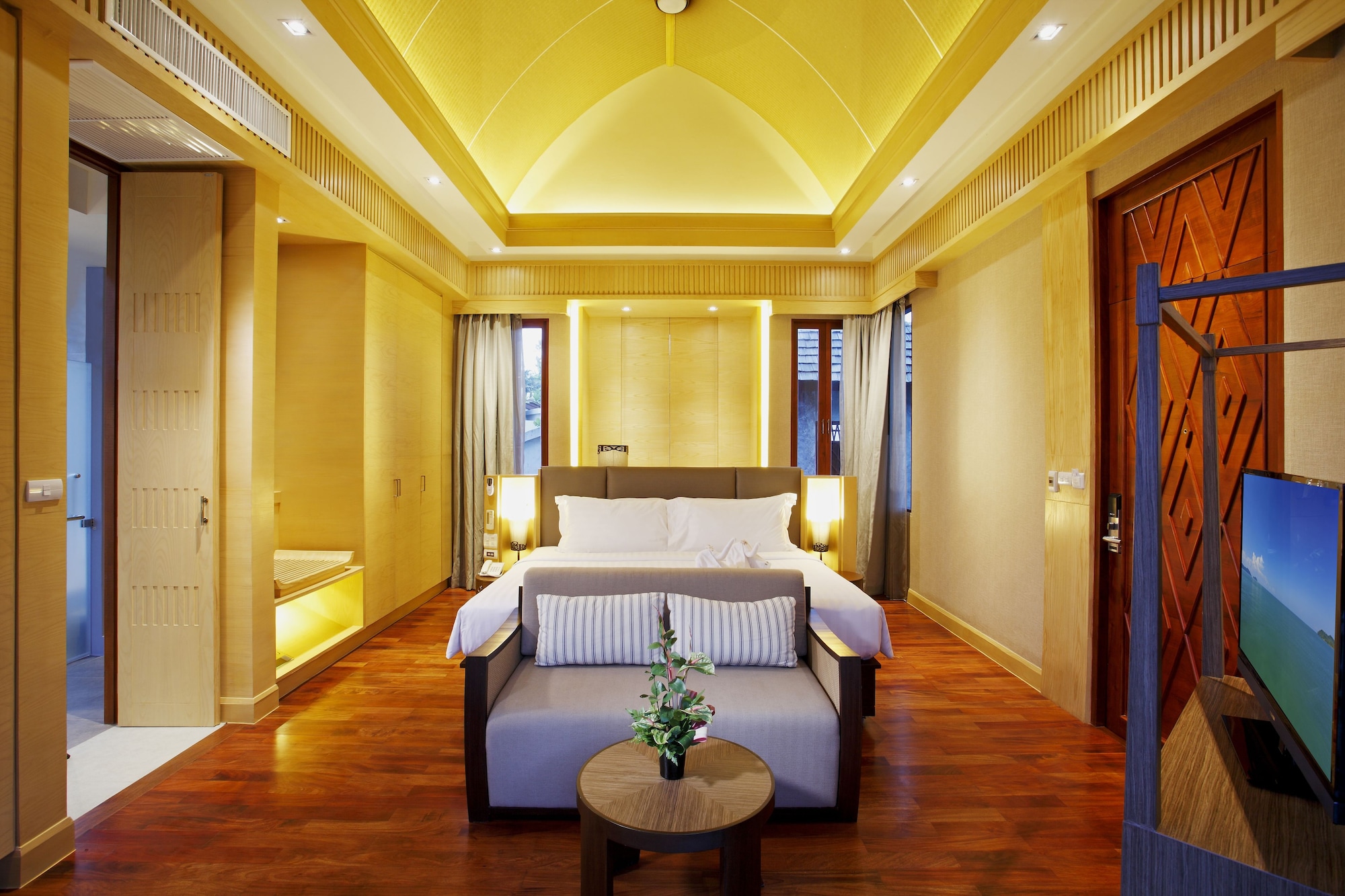 Garden Pool, Villa, King Bed