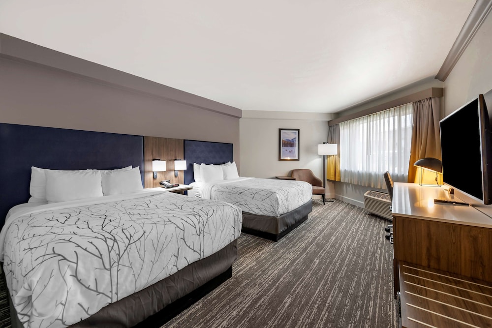 غرفة قياسية بسريرين كوين بإطلالة على المسبح بشرفة، Best Western Denver East 2/10