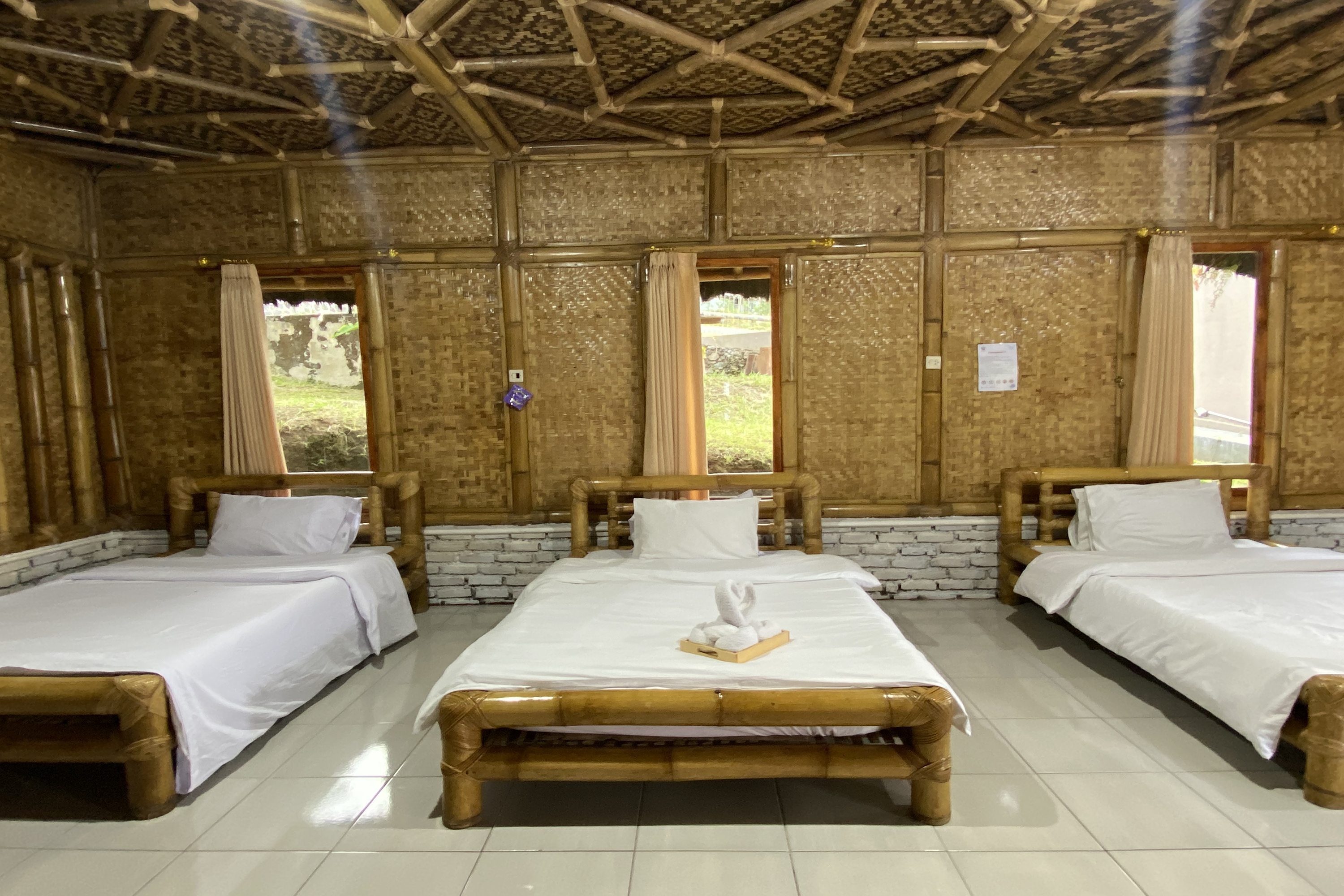 Pavilion, Suite, Triple, Double or Twin Bed