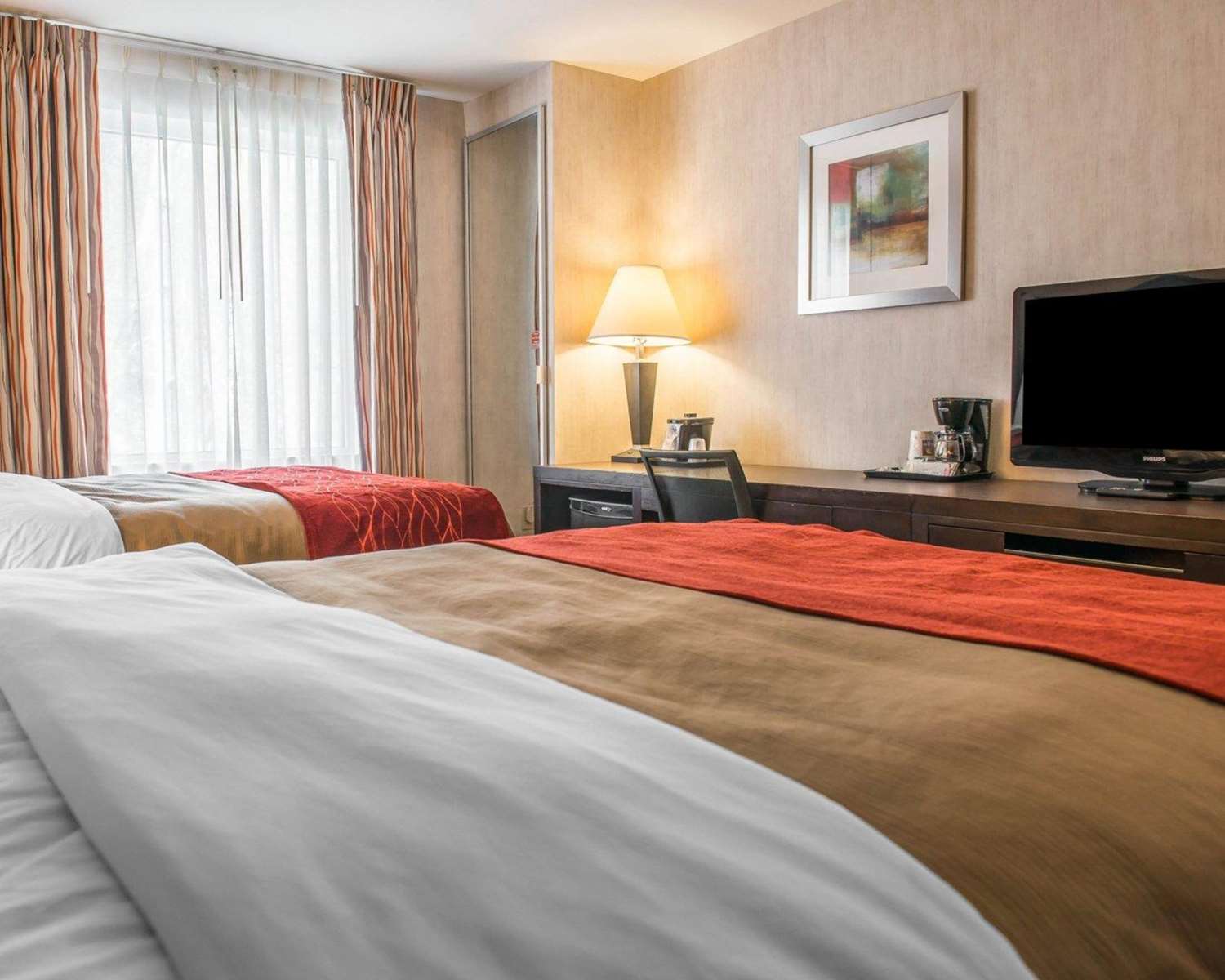غرفة بسريرين مزدوجين، Red Roof Inn Pittsburgh Mcknight Rd 4/5