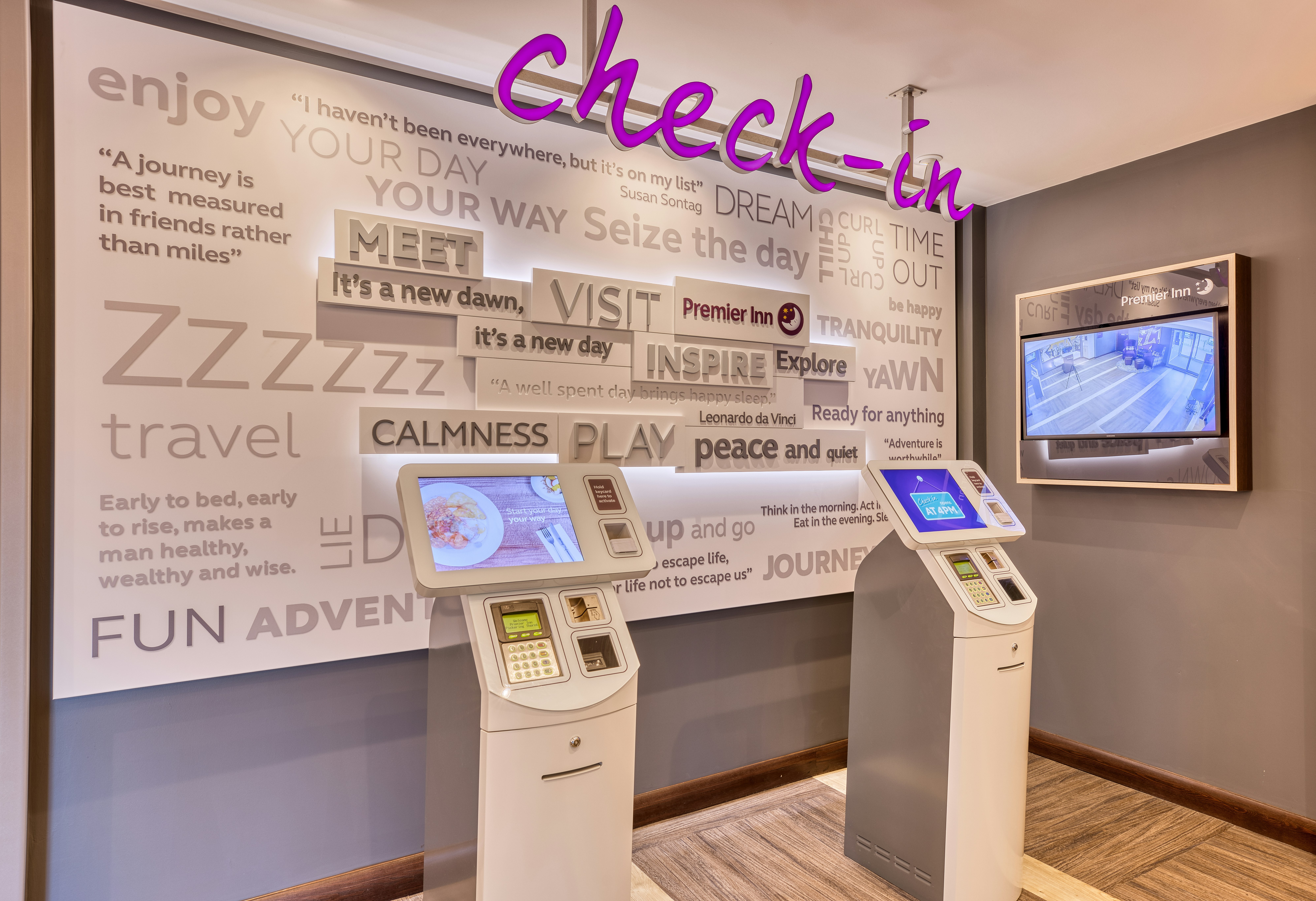 Lobby at Premier Inn Pickering hotel, PICKERING