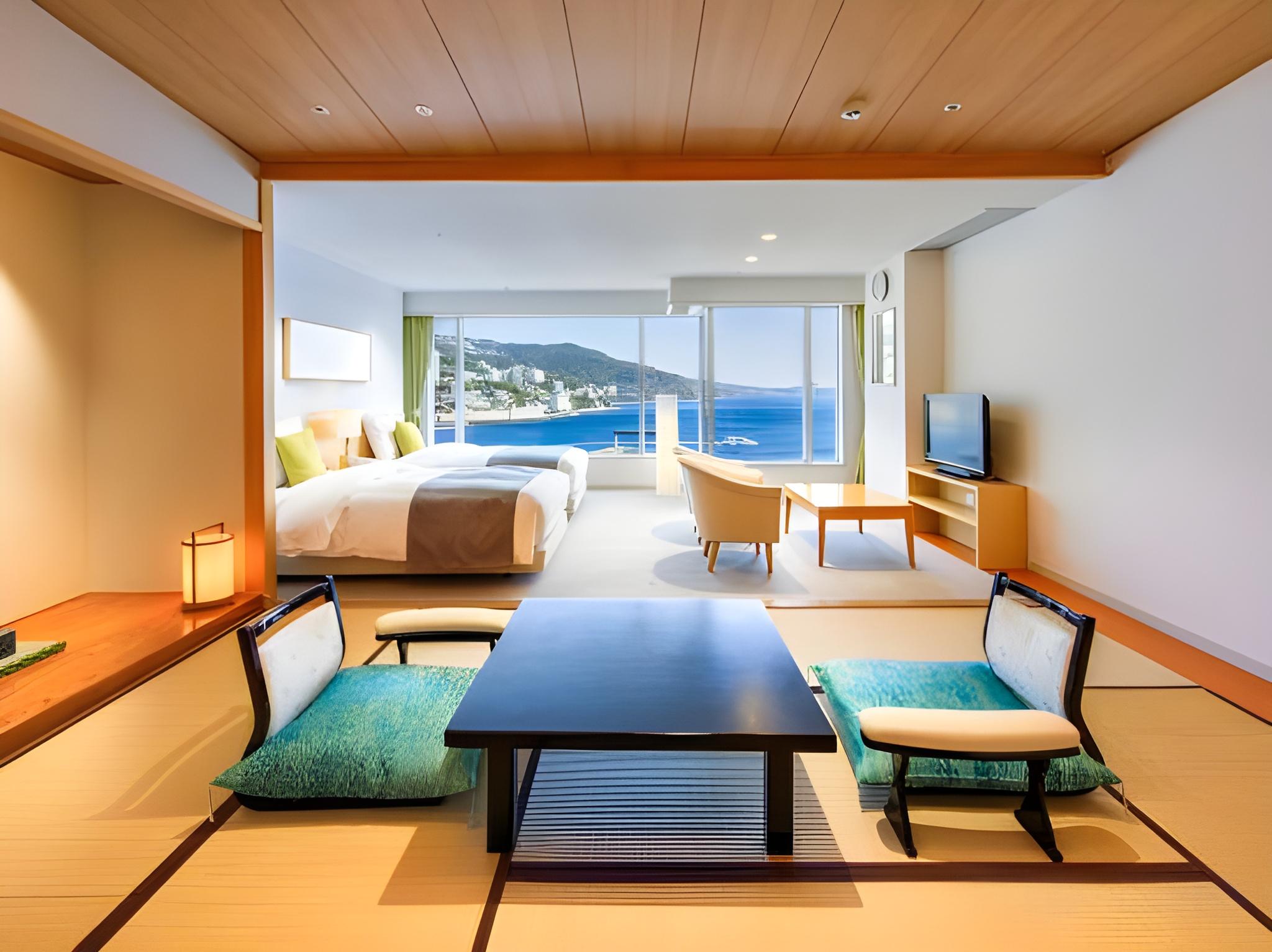 Japanese Western, Excellence, Tower, Twin Beds, 2 Futon Beds