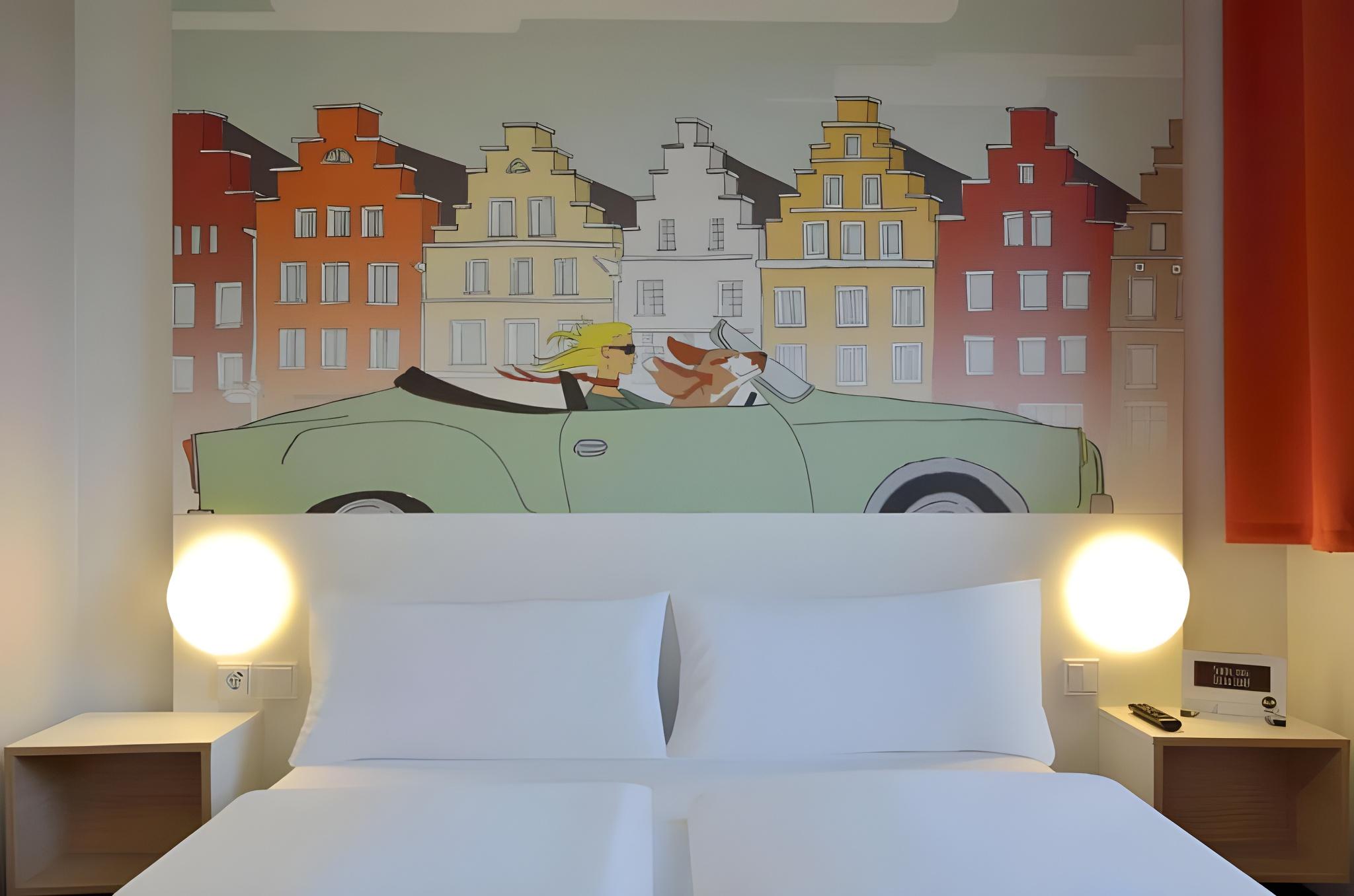 Room, Single, Double Bed