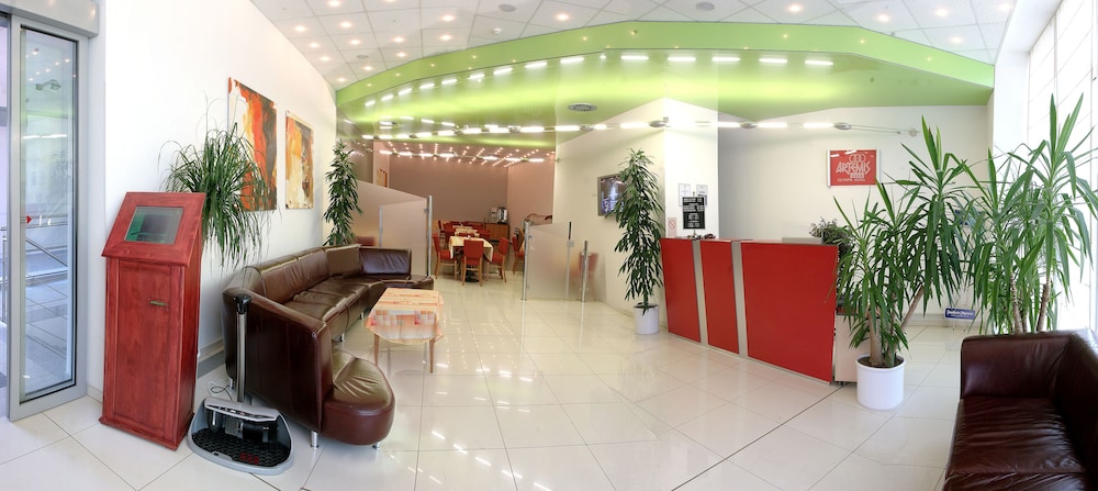 Lobby at Olympik Artemis Hotel, PRAGUE