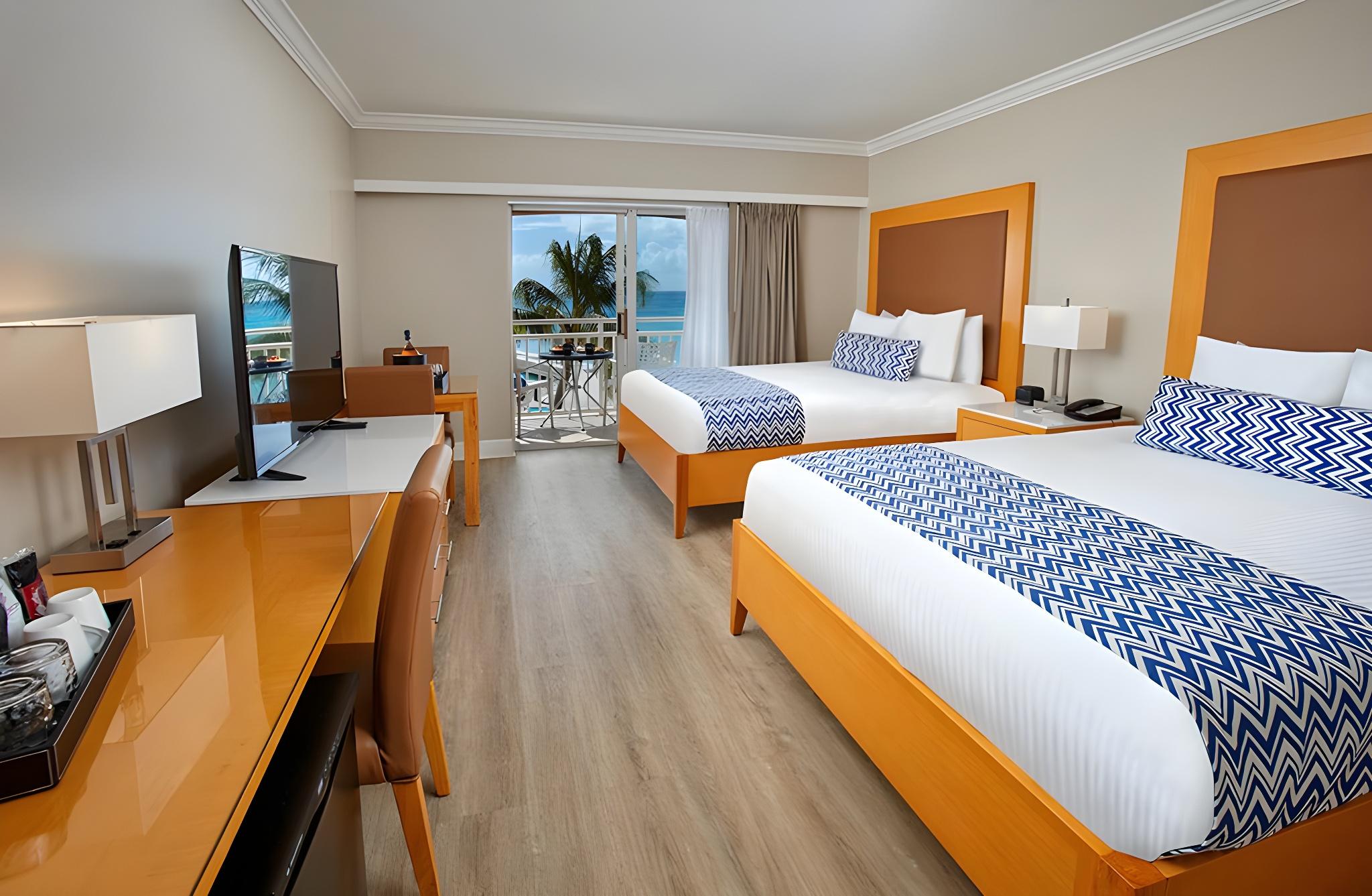 Room, 2 Double Beds, Beach Front