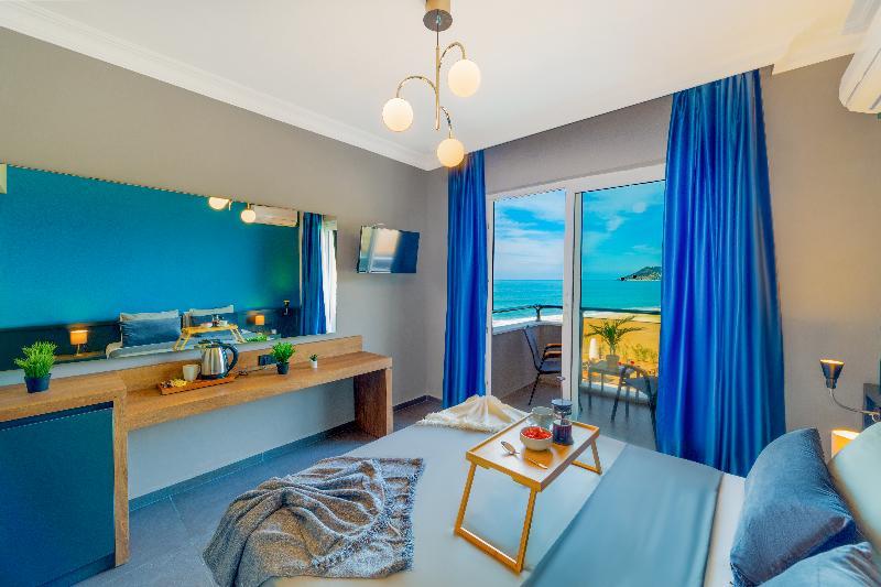 Room, Single, Double Bed, Side Sea View