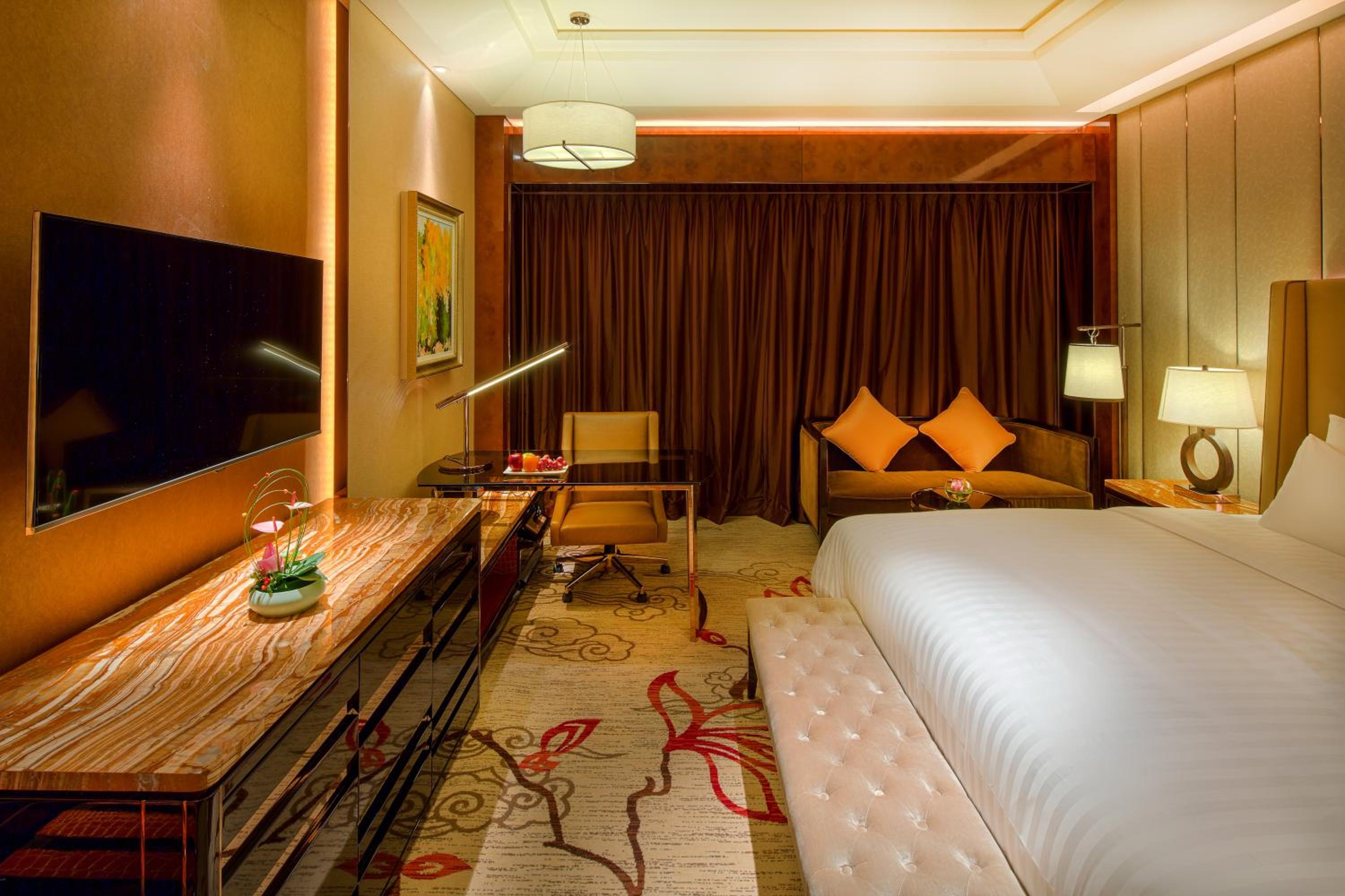 غرفة ديلوكس بسرير كوين، SANDING NEW CENTURY GRAND HOTEL YIWU 4/7