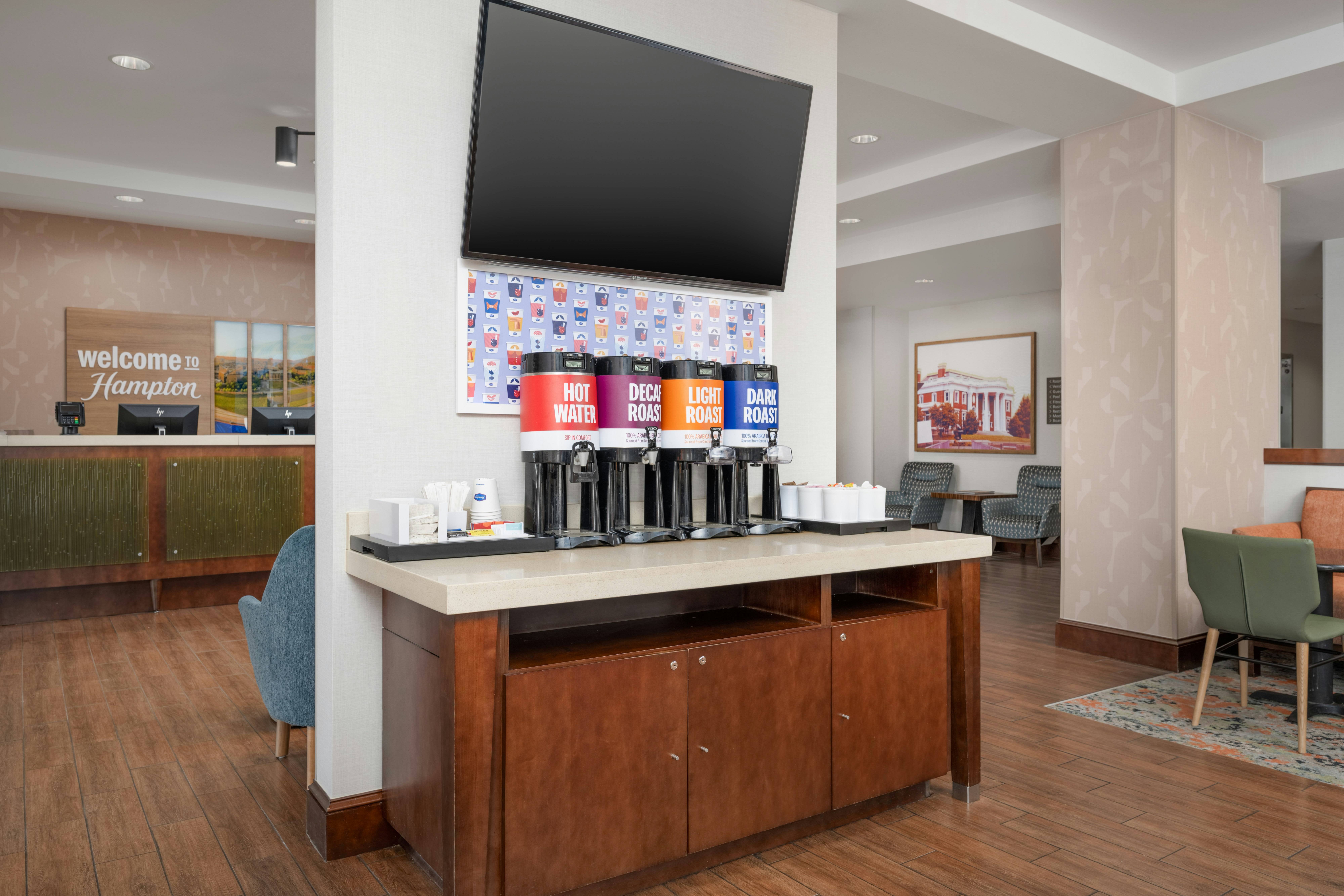 Lobby at Hampton Inn Cleveland, CLEVELAND - TN