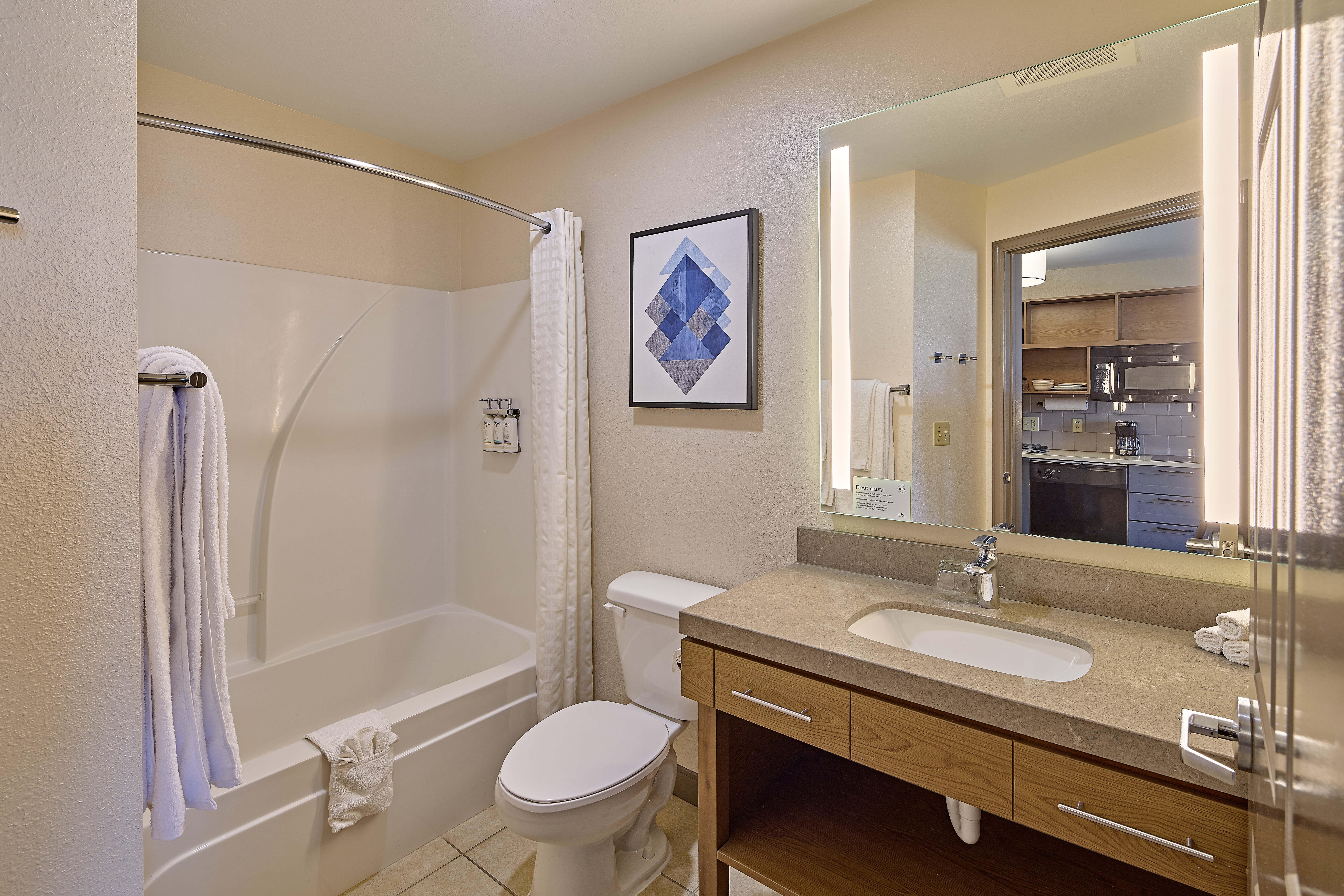 جناح استوديو بسريرين مزدوجين، Candlewood Suites Peoria At Grand Prairie 2/2