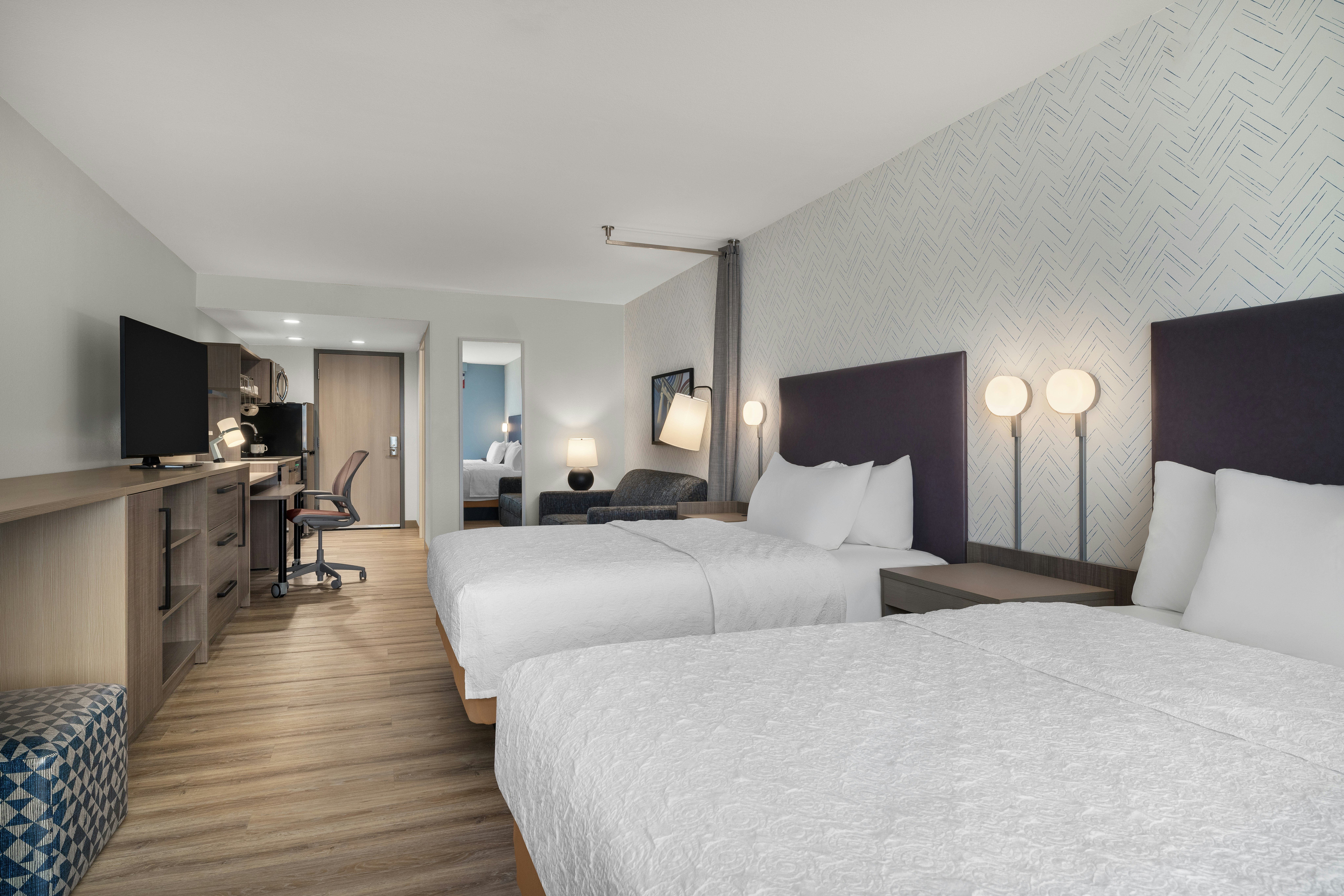 Studio, Suite, 2 Queen Beds