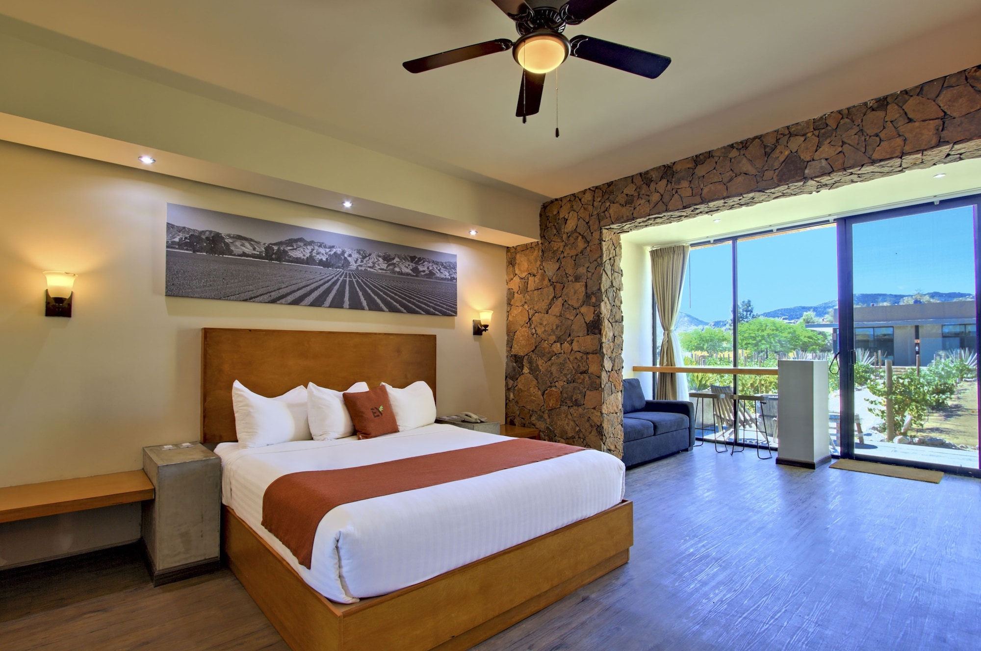 Master, Deluxe, Villa, King Bed, Sofa