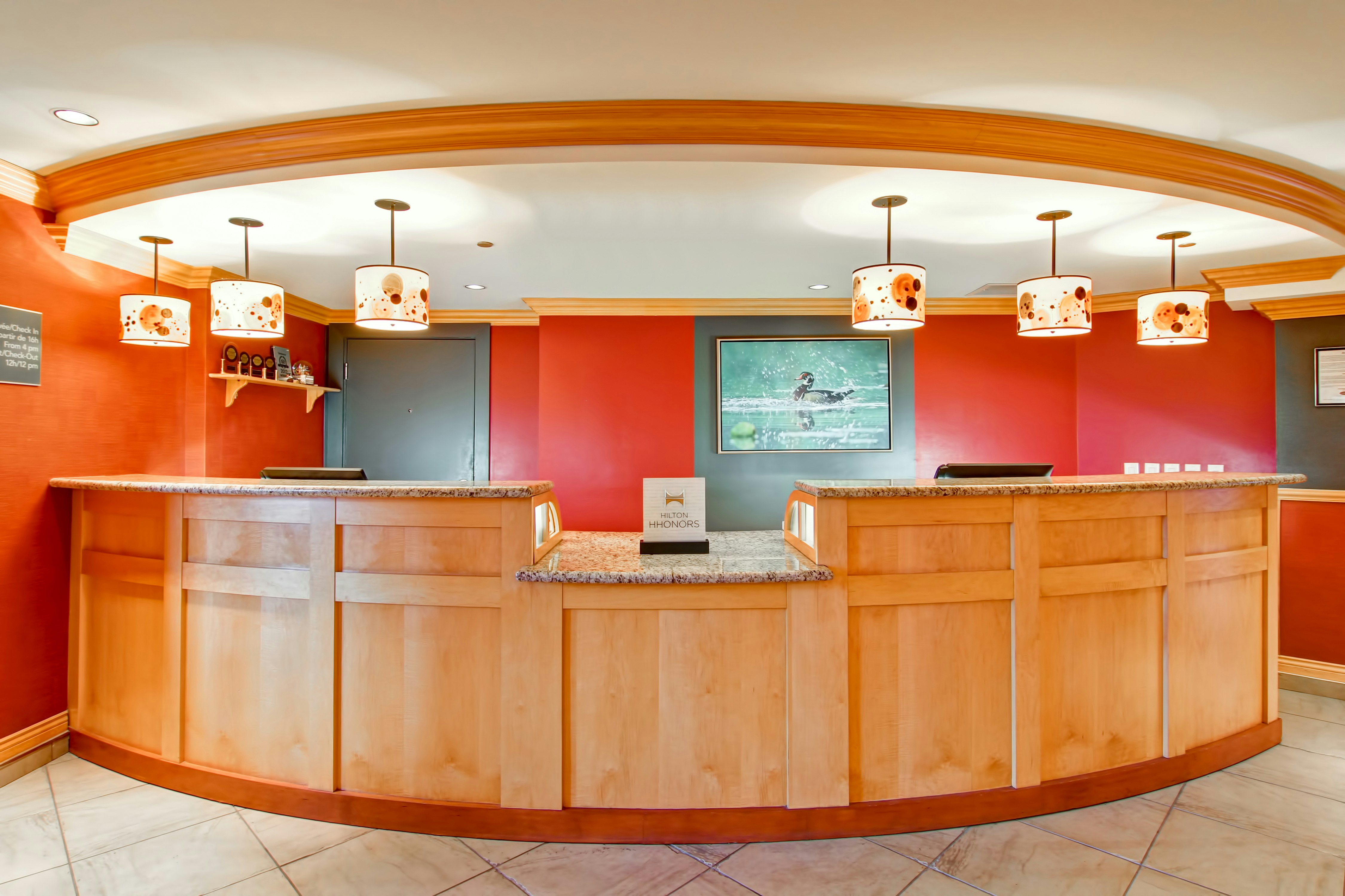 Lobby at Homewood Suites by Hilton Mont-Tremblant Resort, MONT TREMBLANT QUEBEC