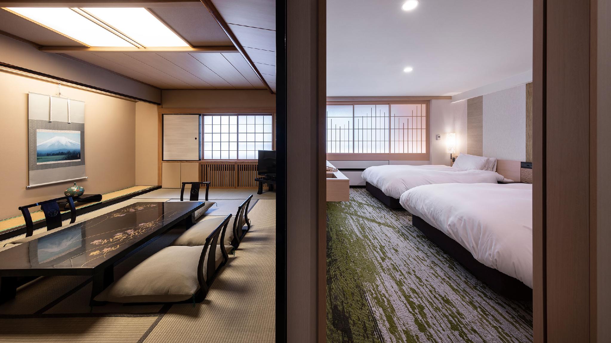 Japanese, Premium, Suite, Twin Beds, 4 Futon Beds, Tatami, South Building