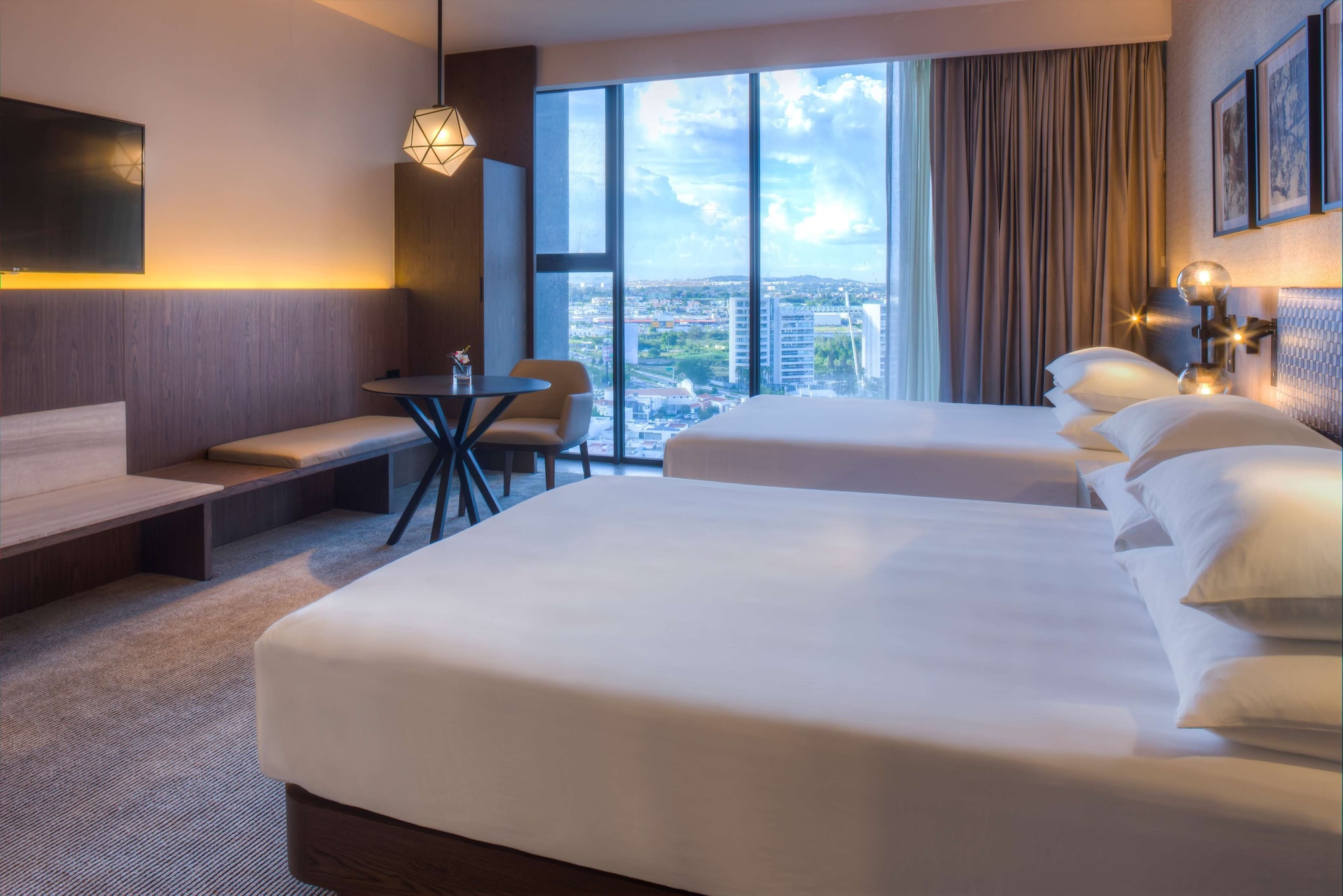 غرفة بسريرين كوين بإطلالة على المدينة، Hyatt Regency Andares Guadalajara 8/10