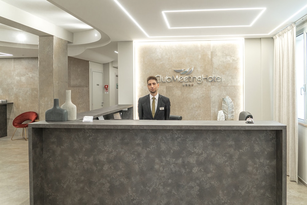 Lobby at Club Meeting Hotel, RIMINI