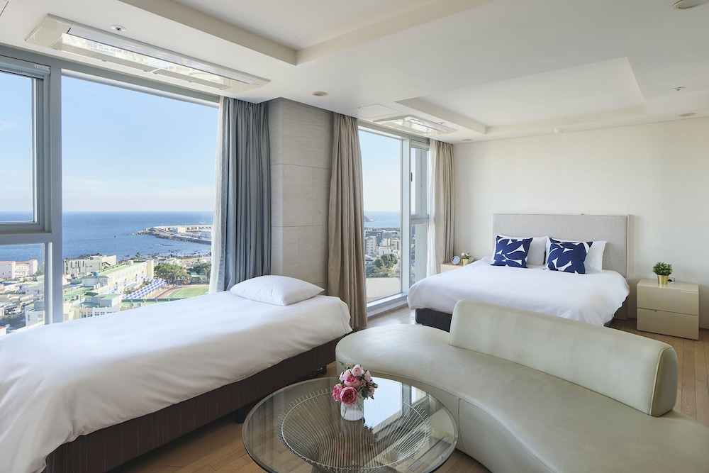 Island, Tower, Ocean, Twin Beds