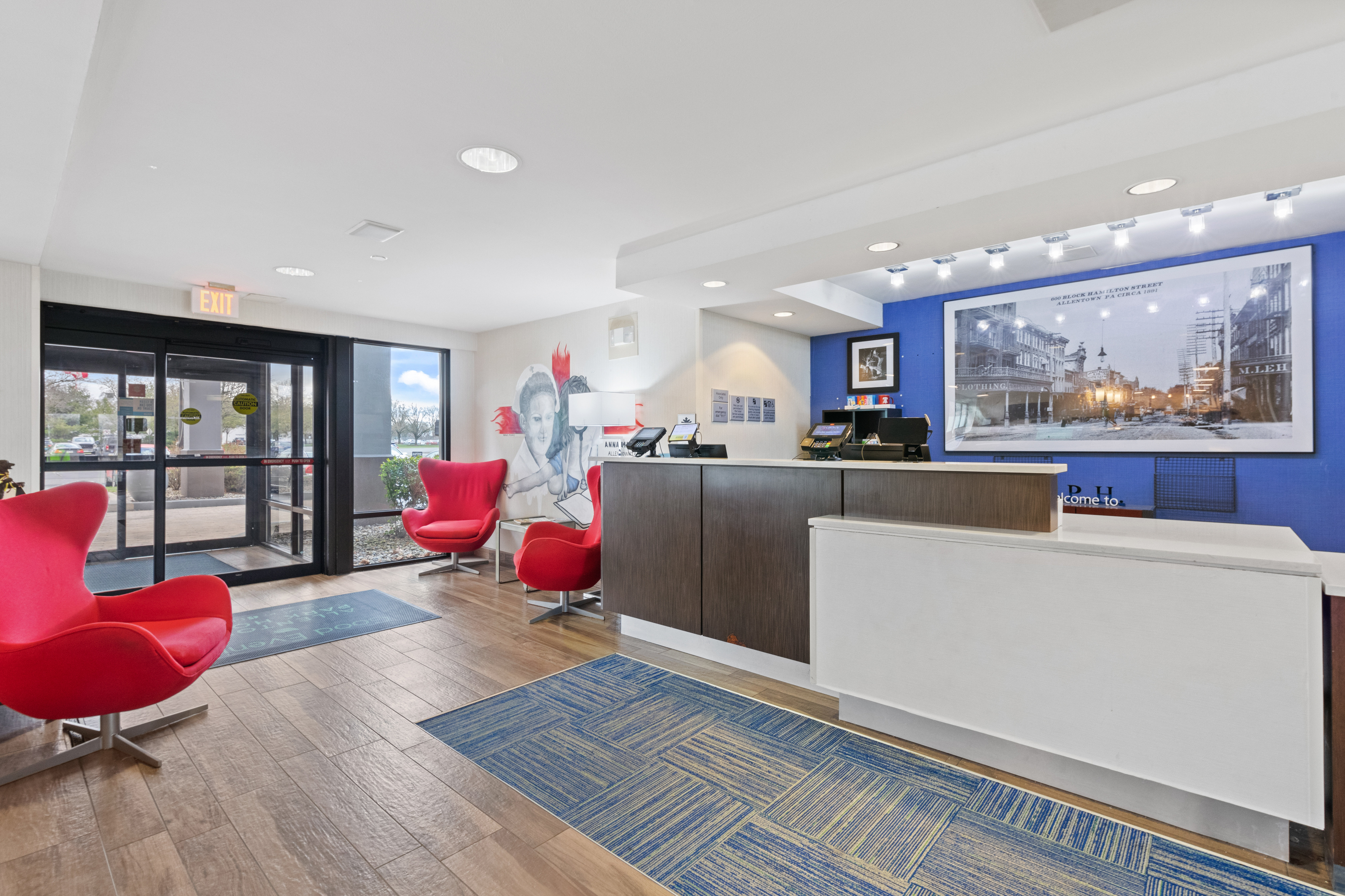 Lobby at Allentown Park Hotel by The Red Collection, ALLENTOWN - PA