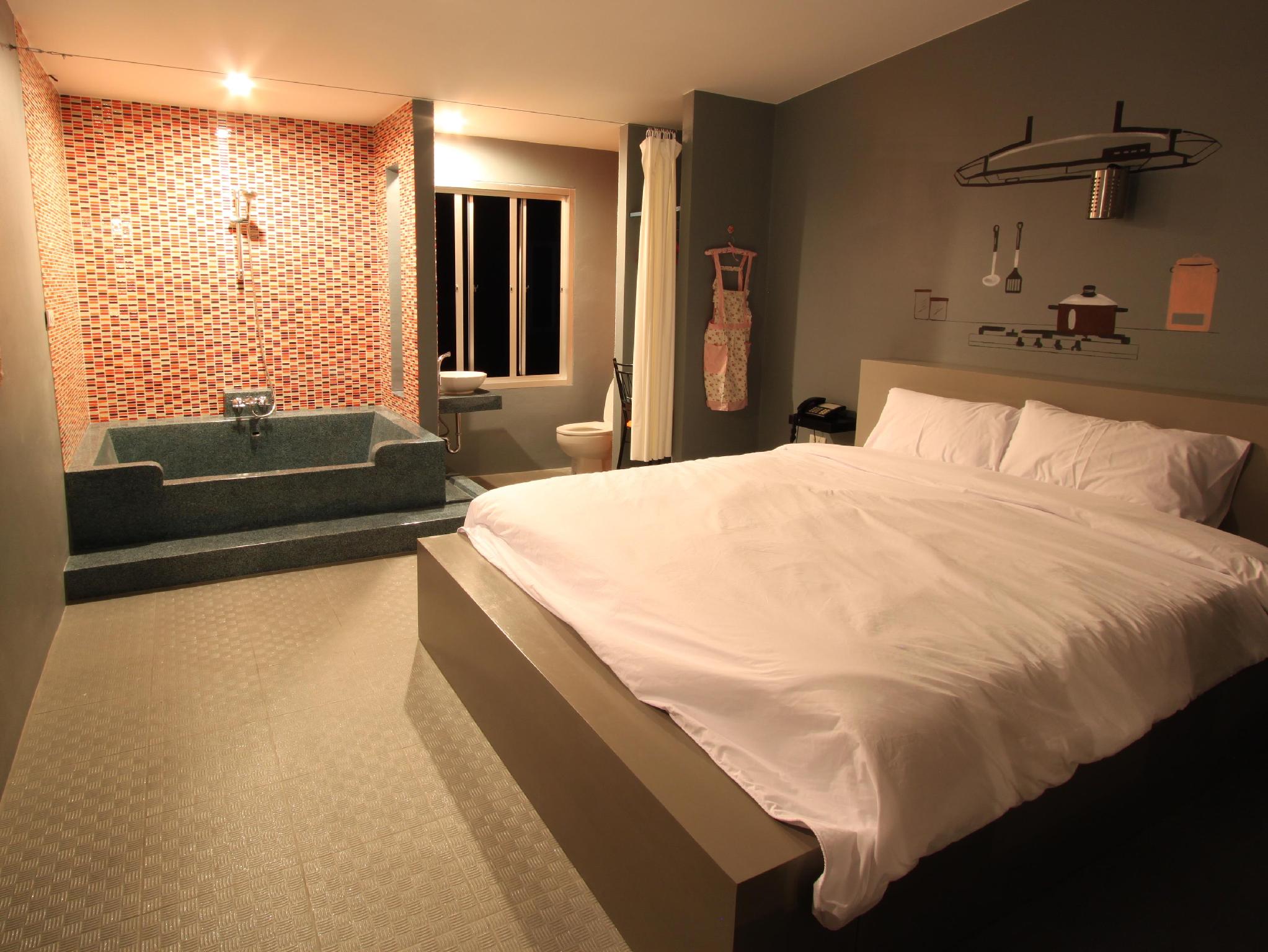 Concept, Deluxe, King Bed, Kitchen