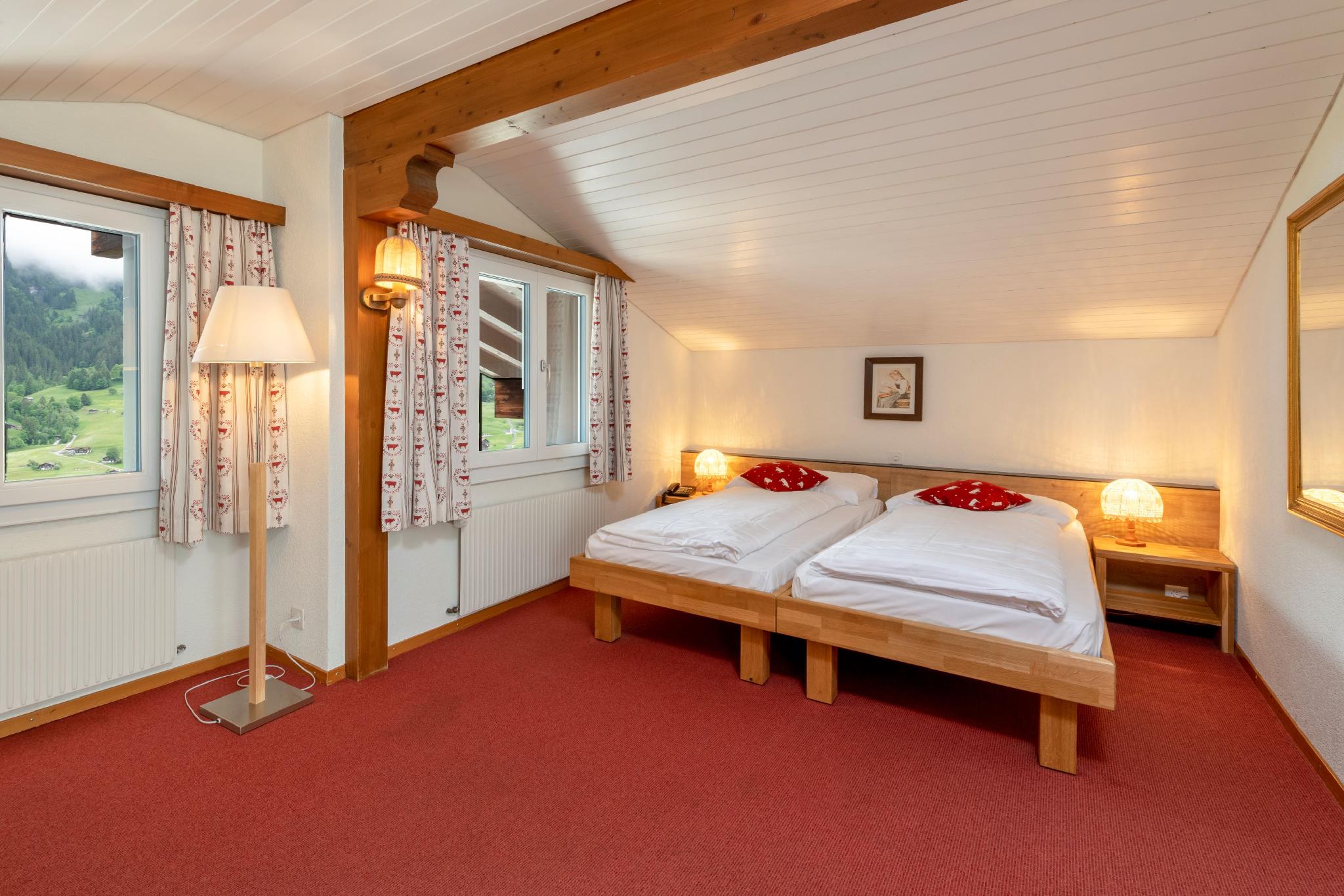 Room, Double Bed, Attic