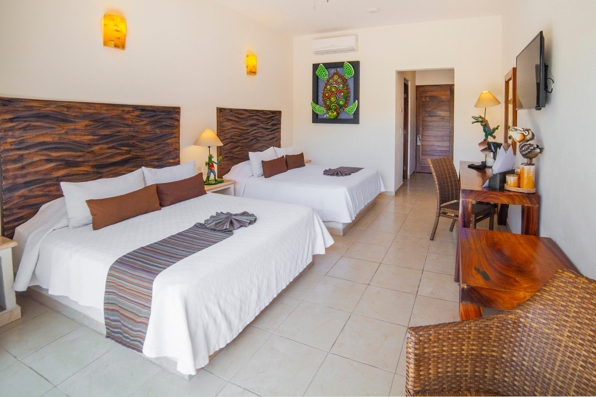 Beach, Double Bed