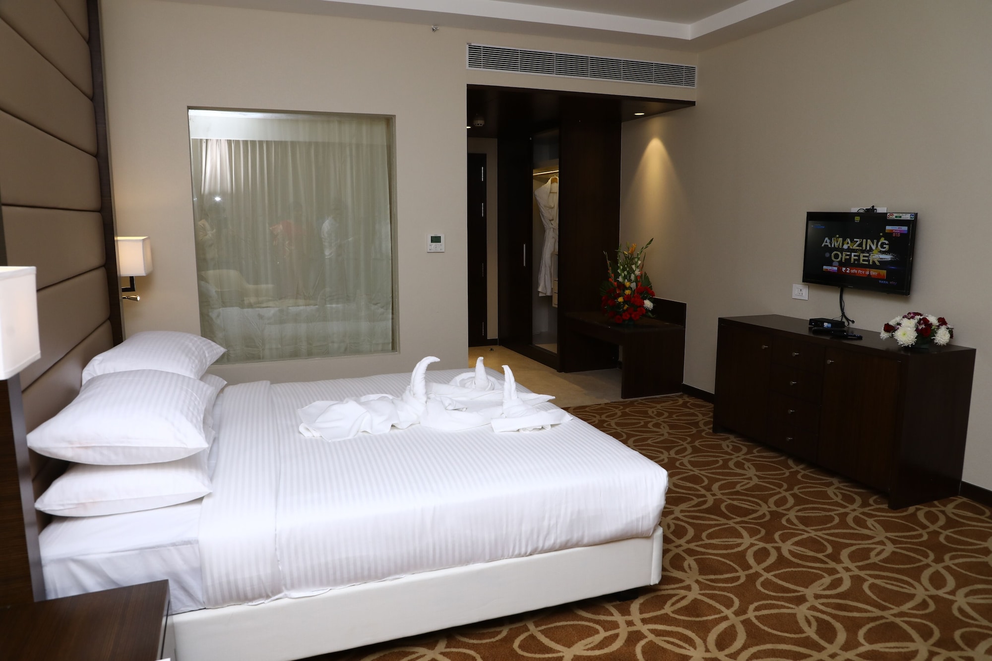 غرفة بريميوم بسرير كوين، Y N Hotels 3/4