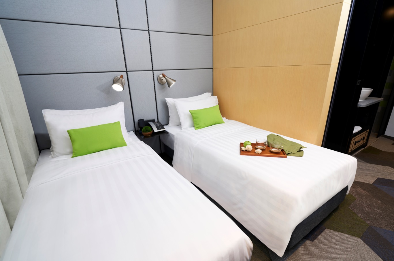 Standard, Double or Twin Bed