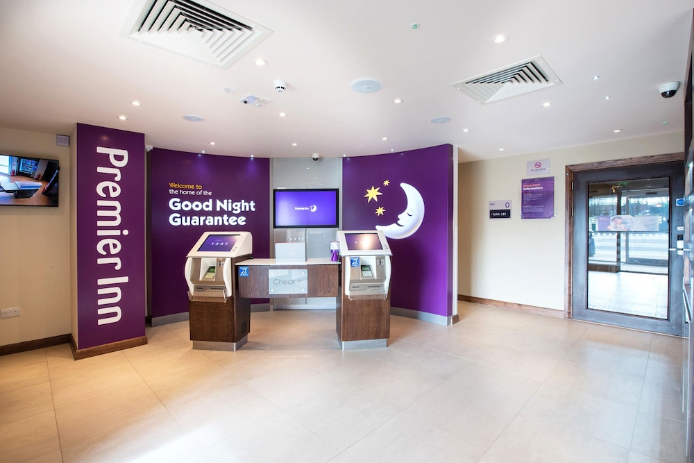 Lobby at Premier Inn Isle of Wight Sandown (Merrie Gardens) Hotel, SANDOWN