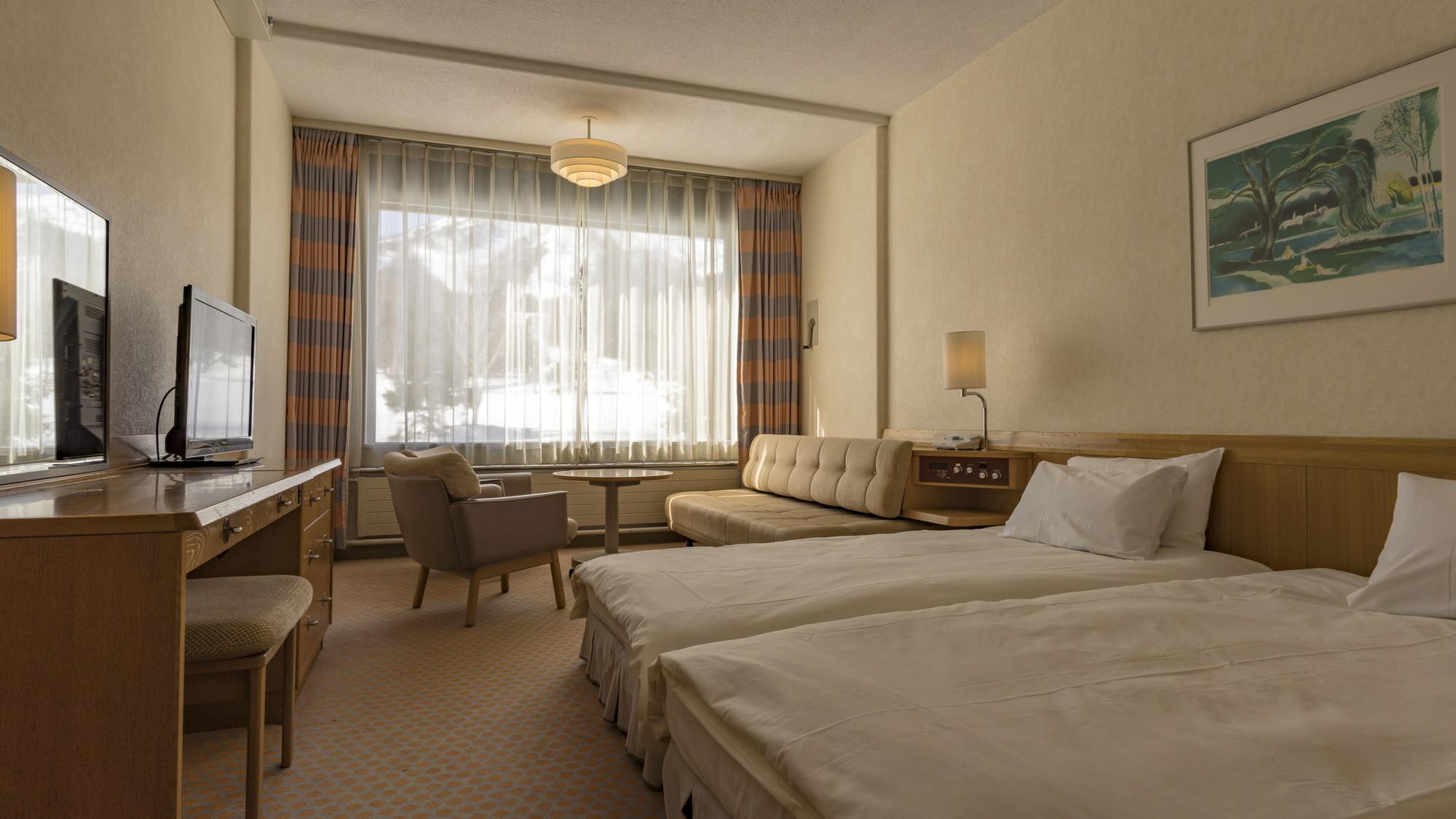 غرفة قياسية بسريرين منفصلين، Shiga Kogen Prince Hotel 2/2