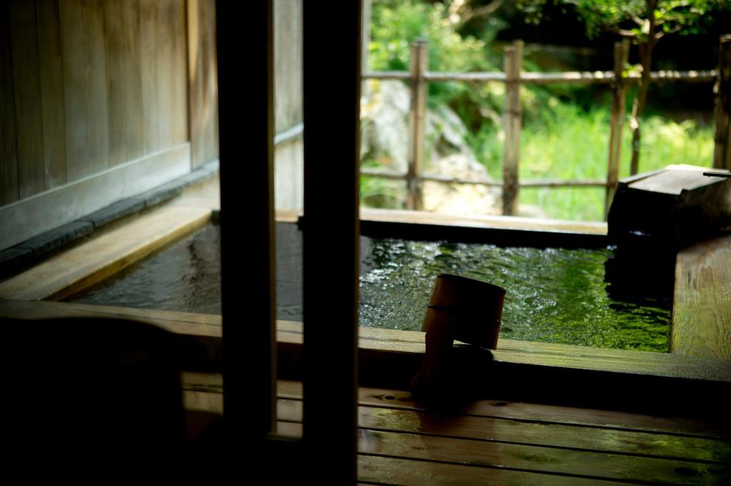 Japanese, Outdoor Bath, Tatami