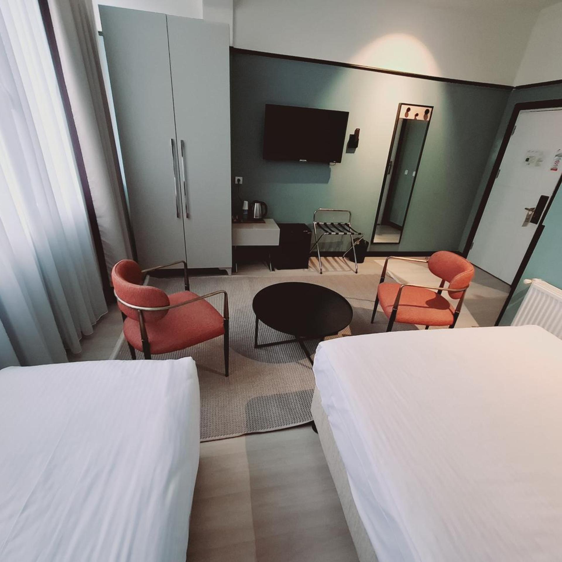 غرفة سوبيريور بسرير مزدوج أو سريرين منفصلين، EA Exclusive Hotel & Kocatepe 7/10