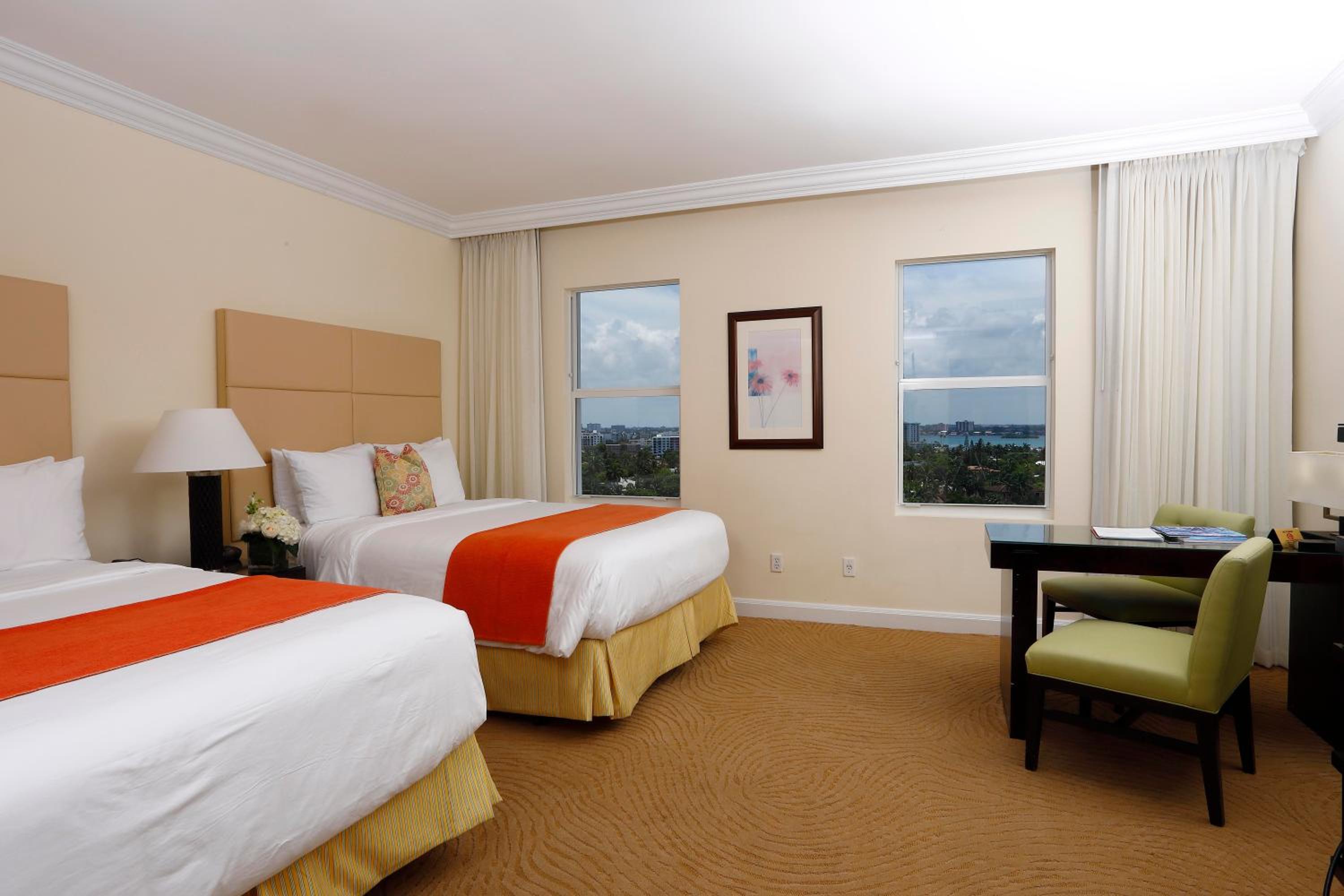 Room, 2 Double Beds, Bay View