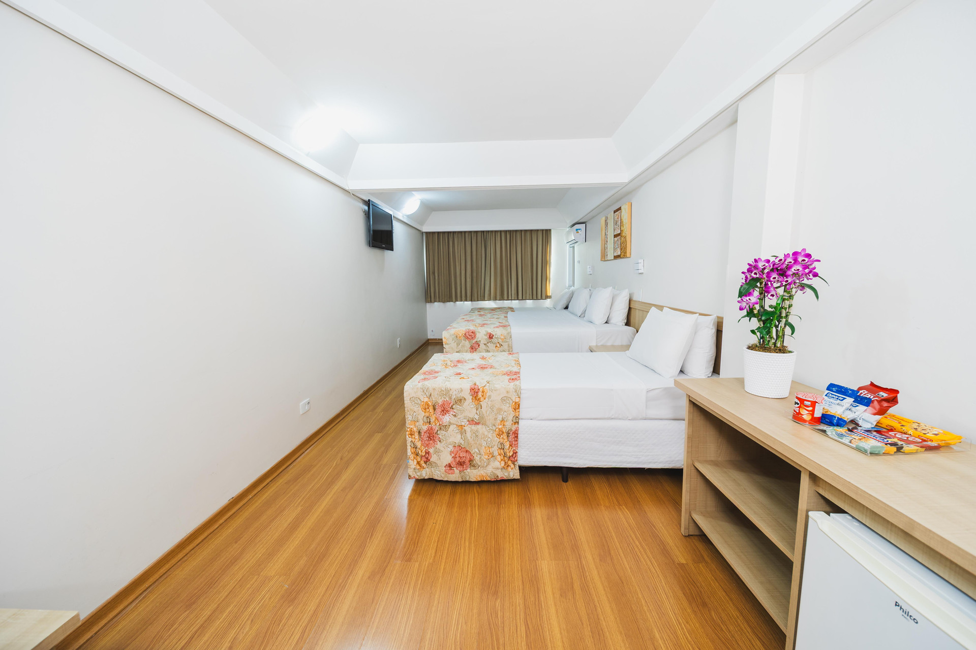 غرفة قياسية رباعية، Hotel Golden Park Curitiba by Nacional Inn 2/5