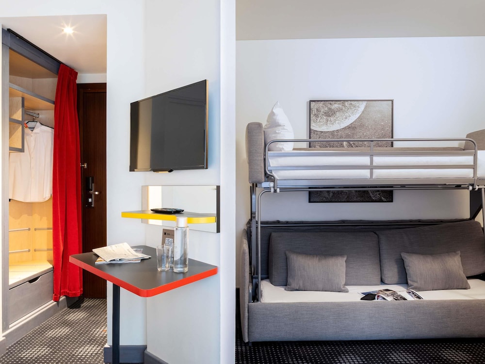 جناح متصل بسرير مزدوج وسريرين منفصلين، ibis Styles Paris Mairie de Montreuil 8/9