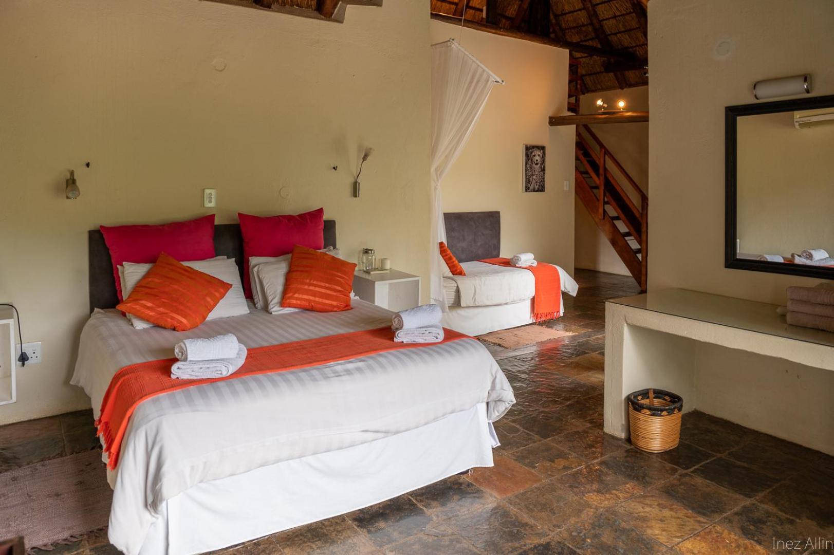 غرفة عائلية، Bushriver Lodge 2/5