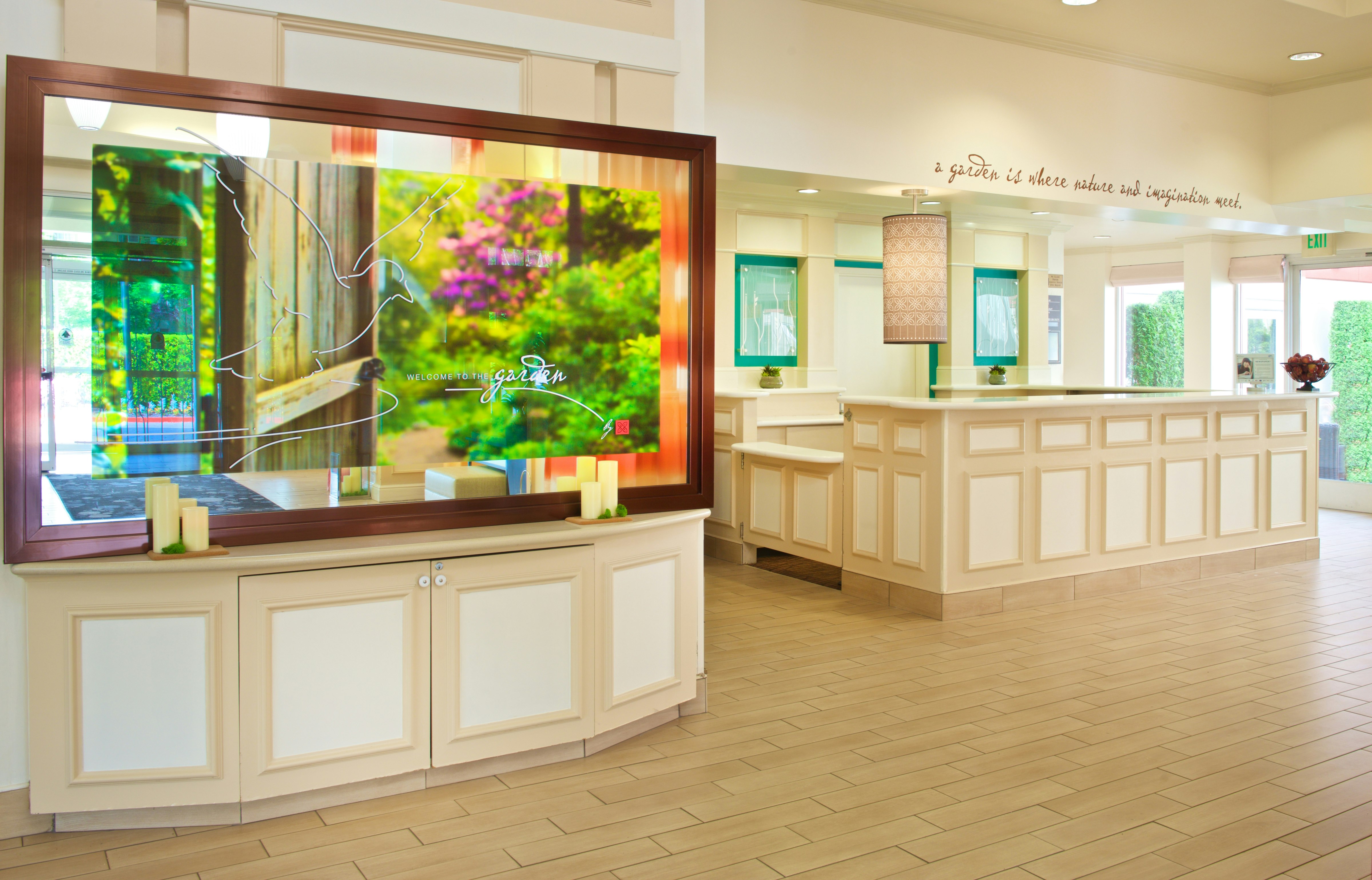 Lobby at Hilton Garden Inn Seattle/Renton, RENTON - WA