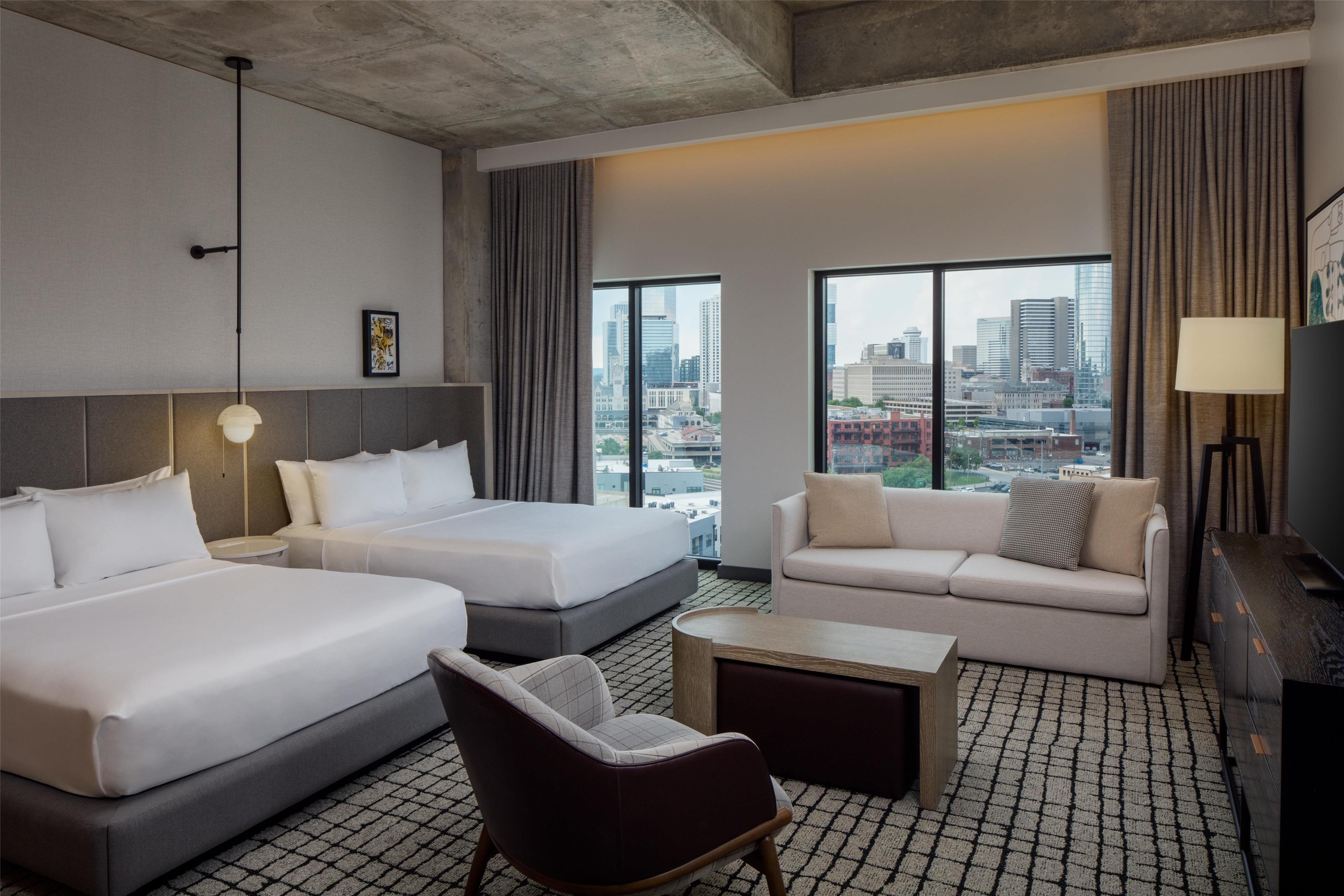 STUDIO, SUITE, 2 QUEEN BEDS, CITY VIEW