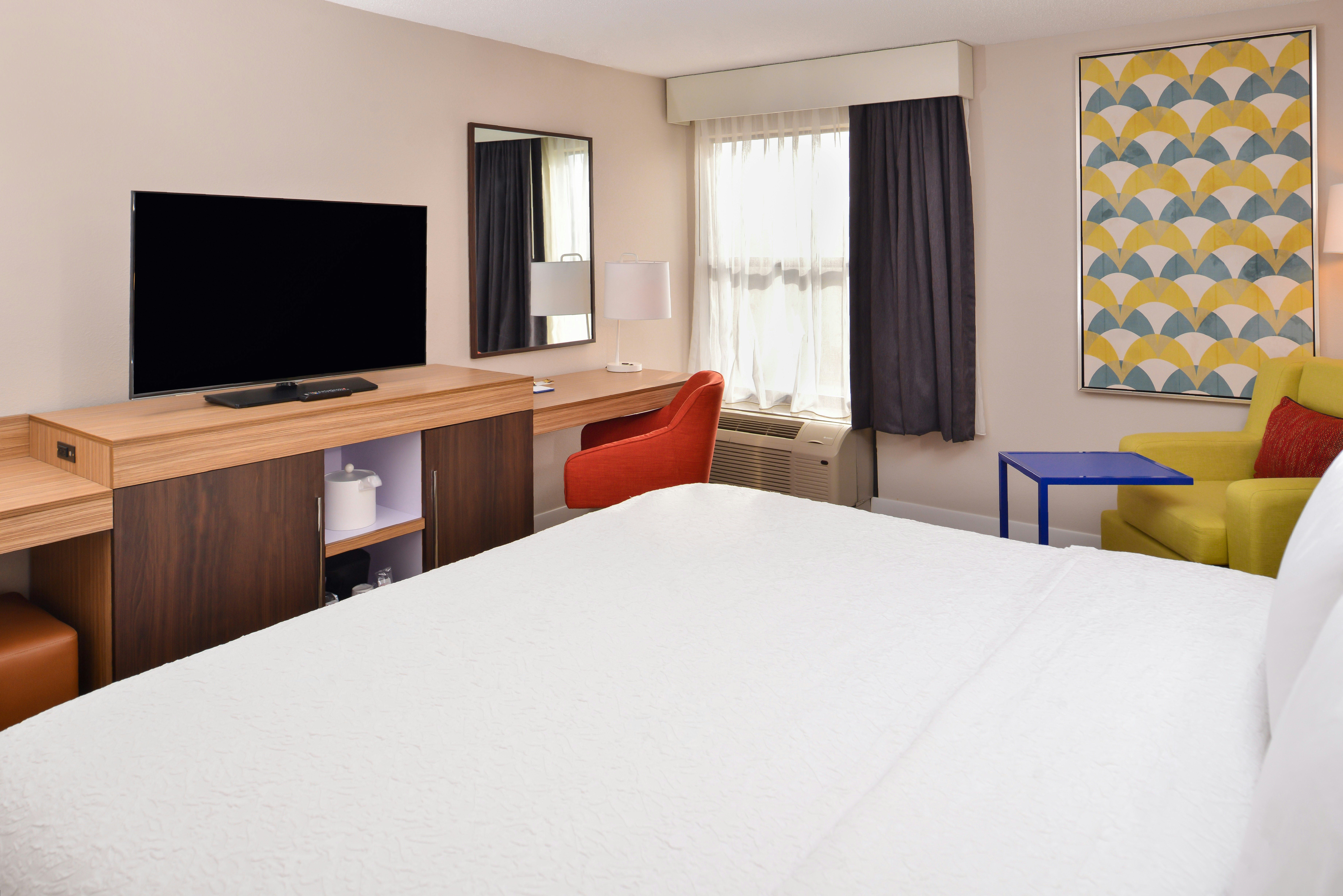 غرفة بسرير كينج، Hampton Inn Greensboro-East 3/5