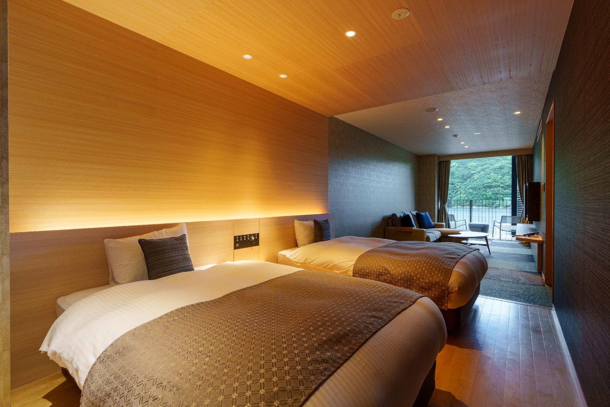 Japanese, Modern, Superior, Ocean View, Outdoor Bath, Corner