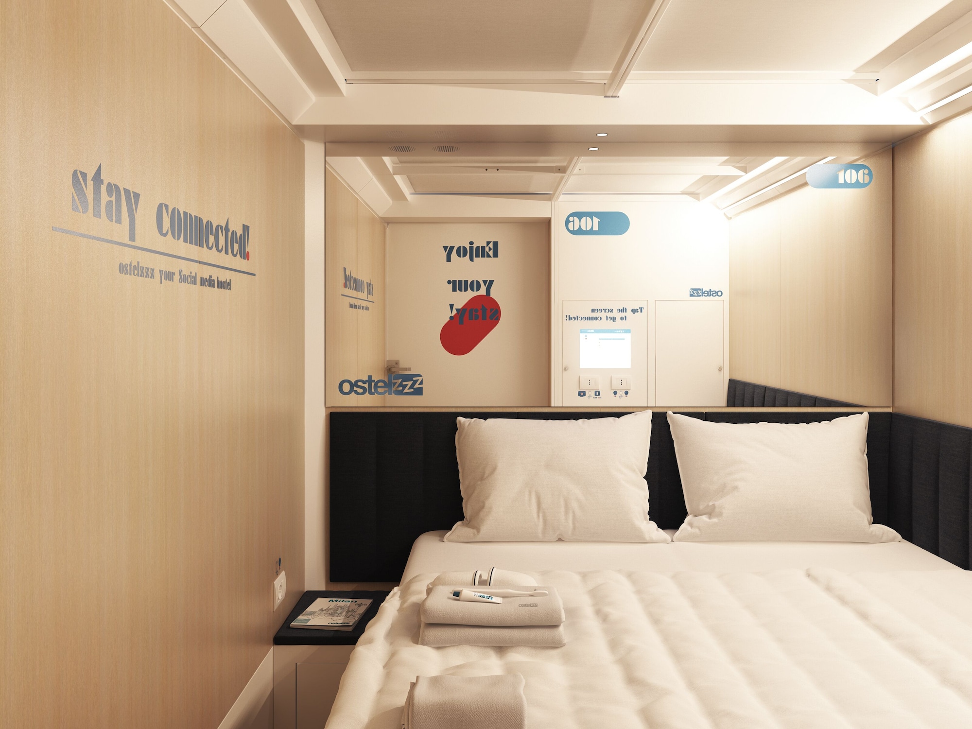 ROOM, DOUBLE BED
