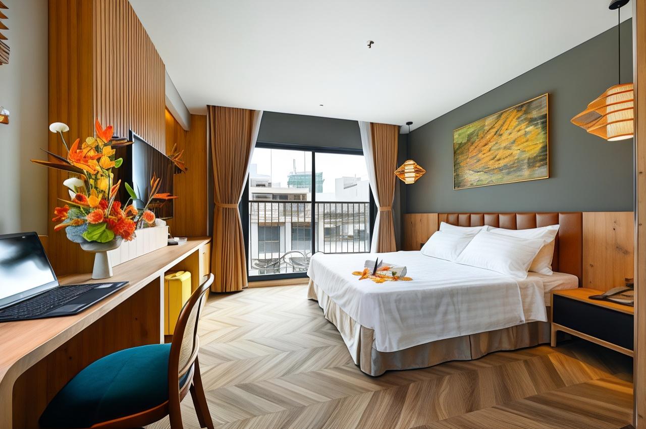 Opera, Suite, King Bed, Balcony