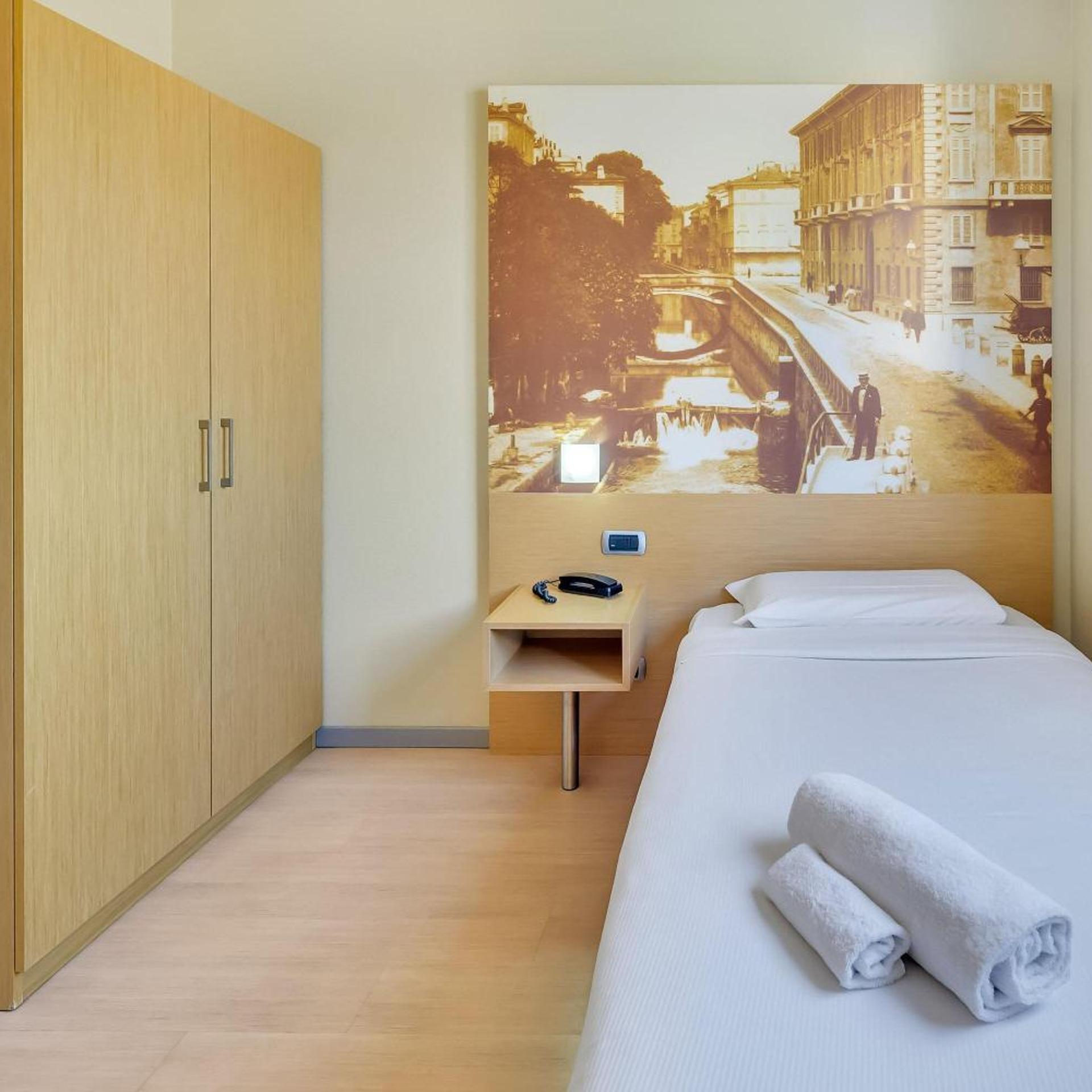 غرفة مفردة لذوي الإعاقة، B&B Hotel Milano La Spezia 5/12