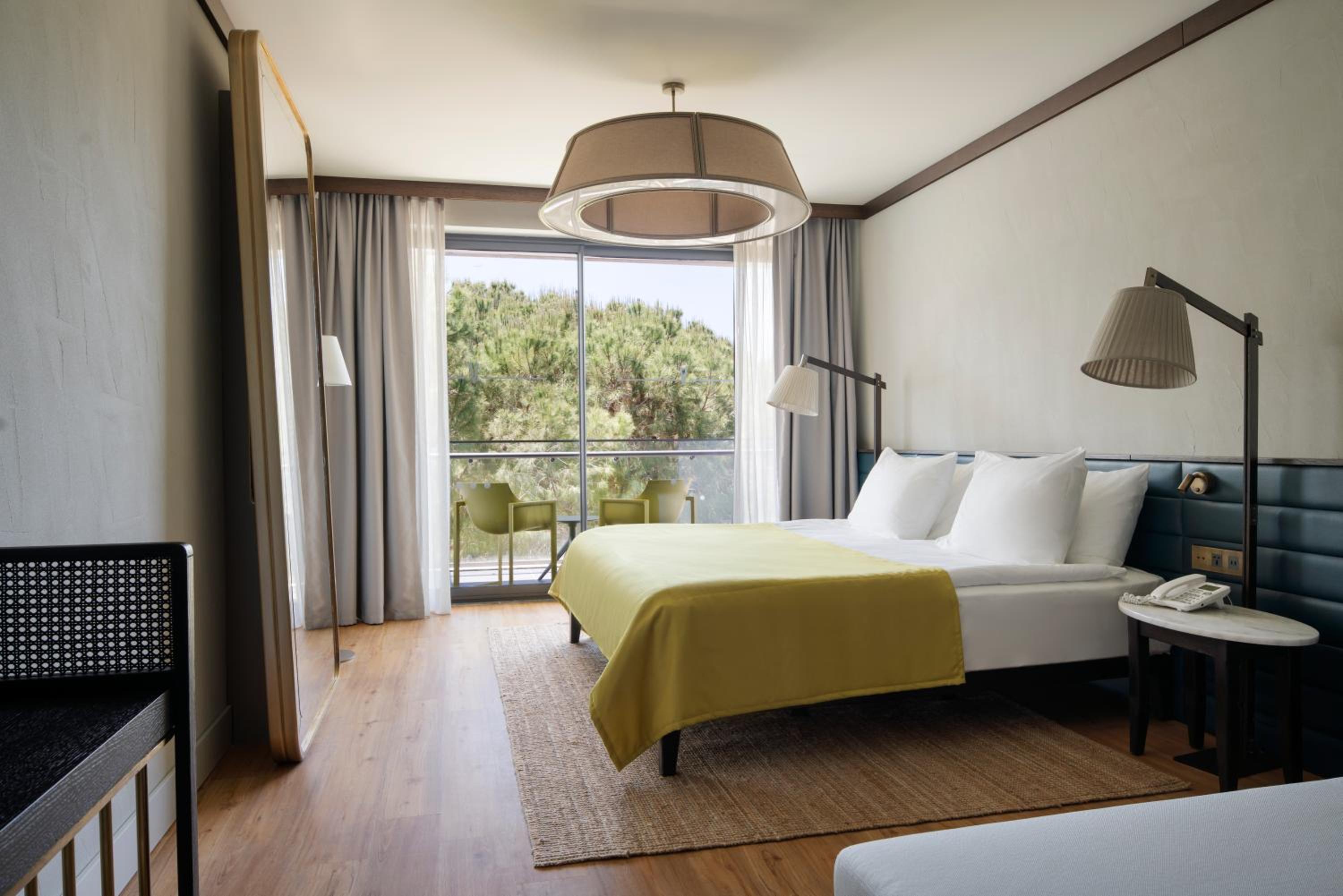 Block, Double Bed, Land View, Sofa